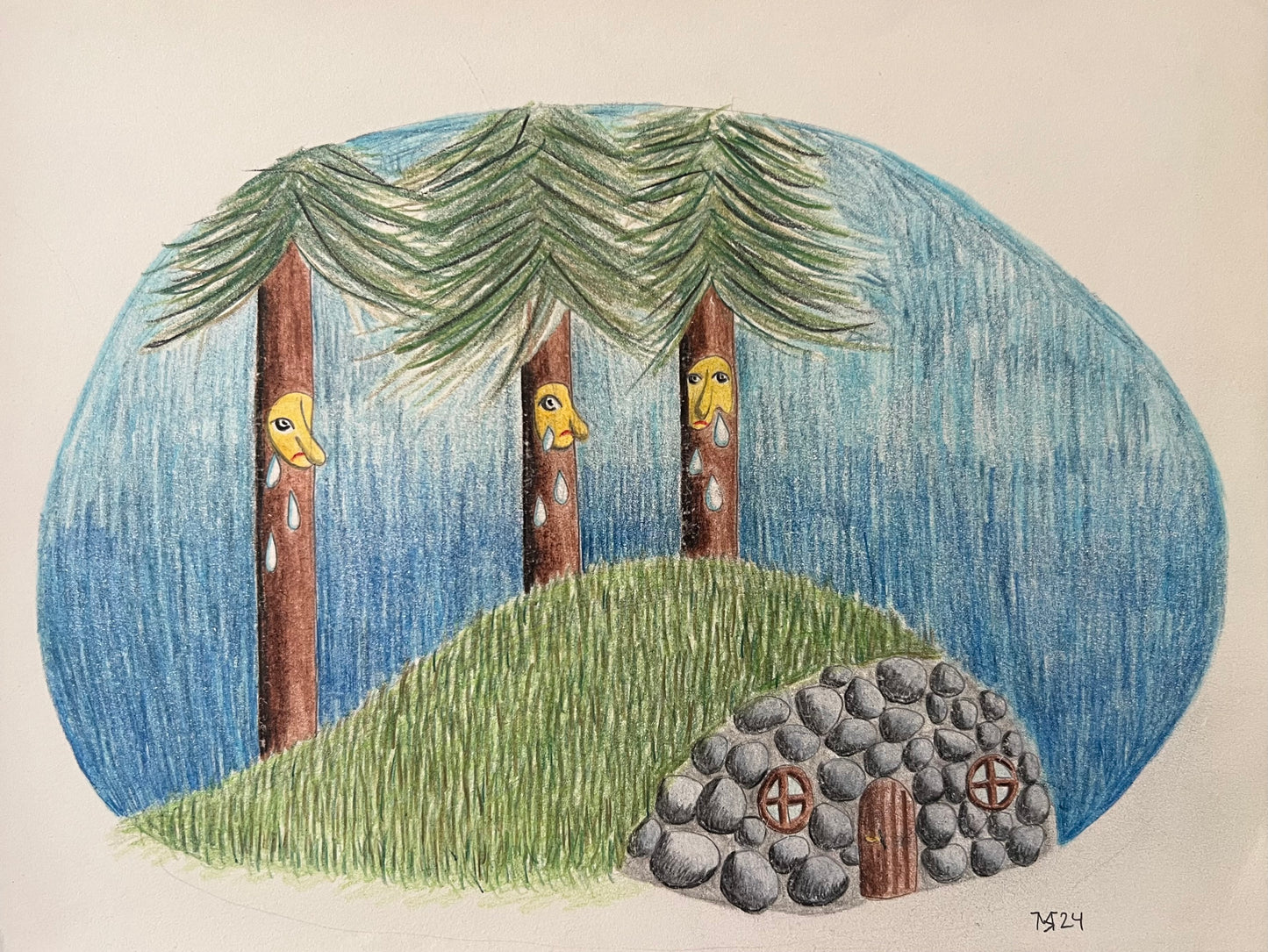 Mette Rasmussen. “Kunstnerhjem IV”, 2024