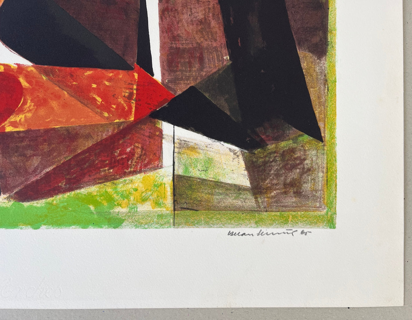 Allan Schmidt. Composition, 1965