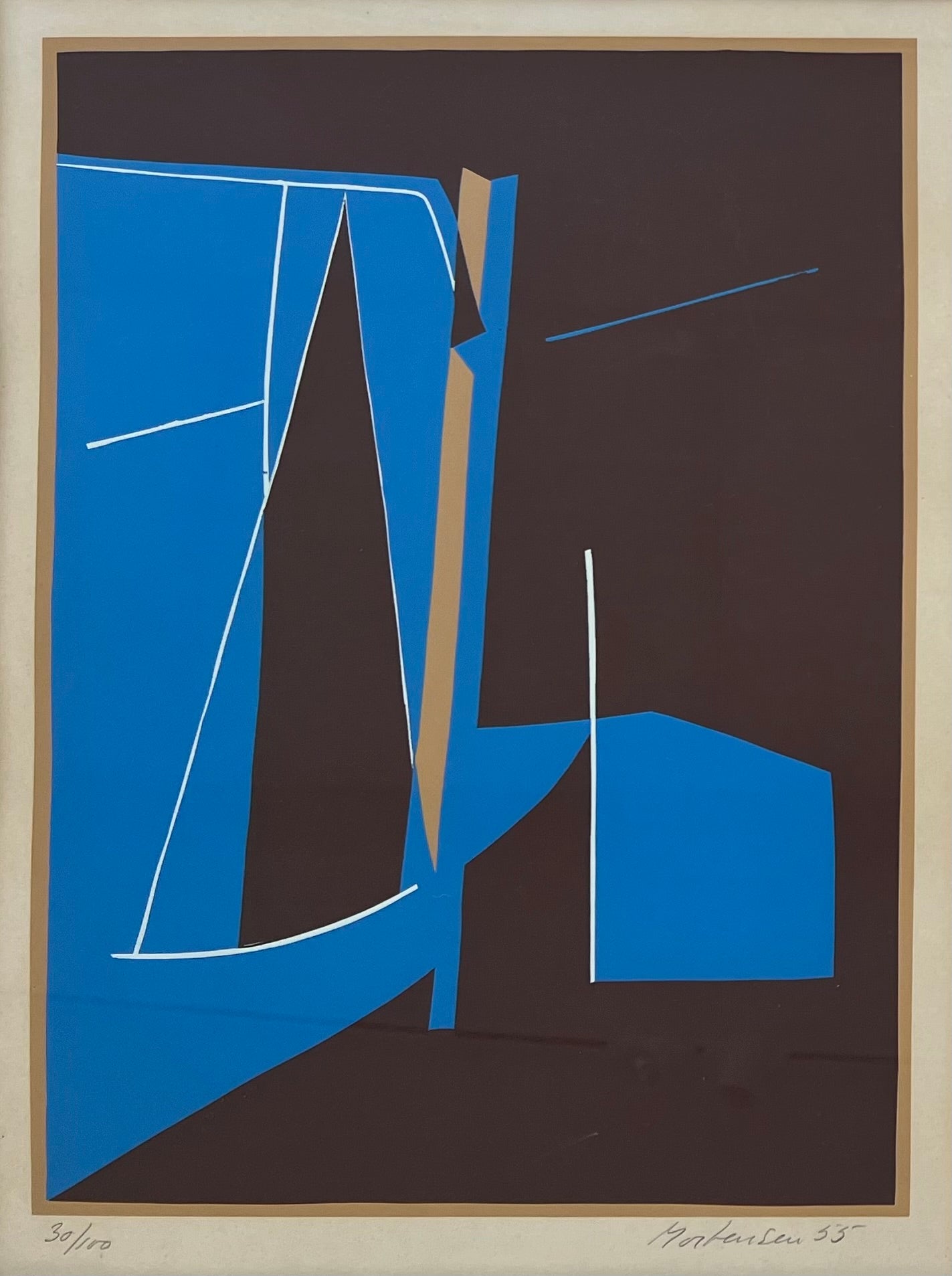 Richard Mortensen. Composition, 1955