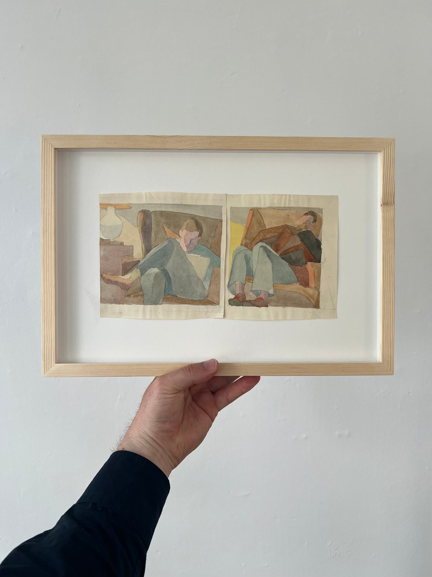 Elsa Nielsen. Study’s of Palle Nielsen, ca. 1950