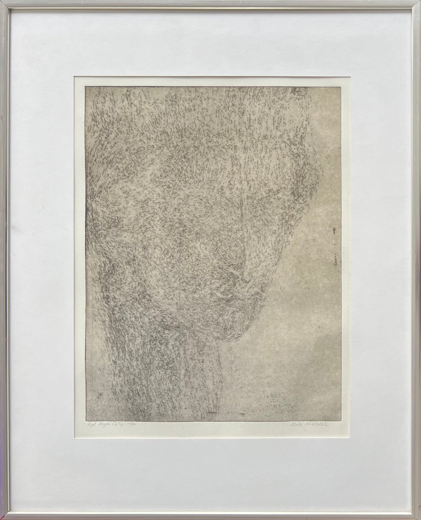 Elsa Nielsen. Portrait, 1986