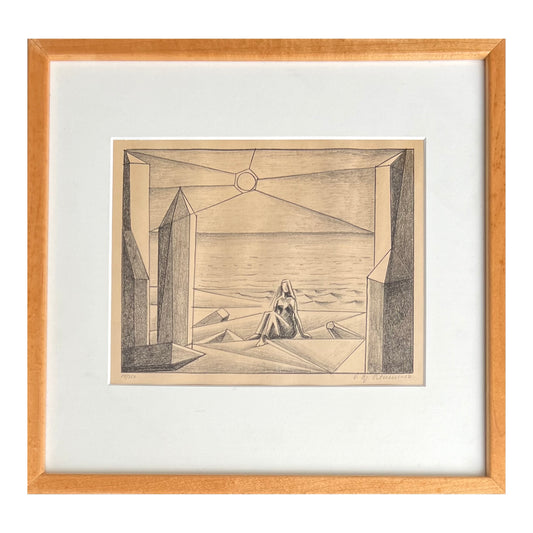 Vilhelm Bjerke-Petersen. Composition, 1950