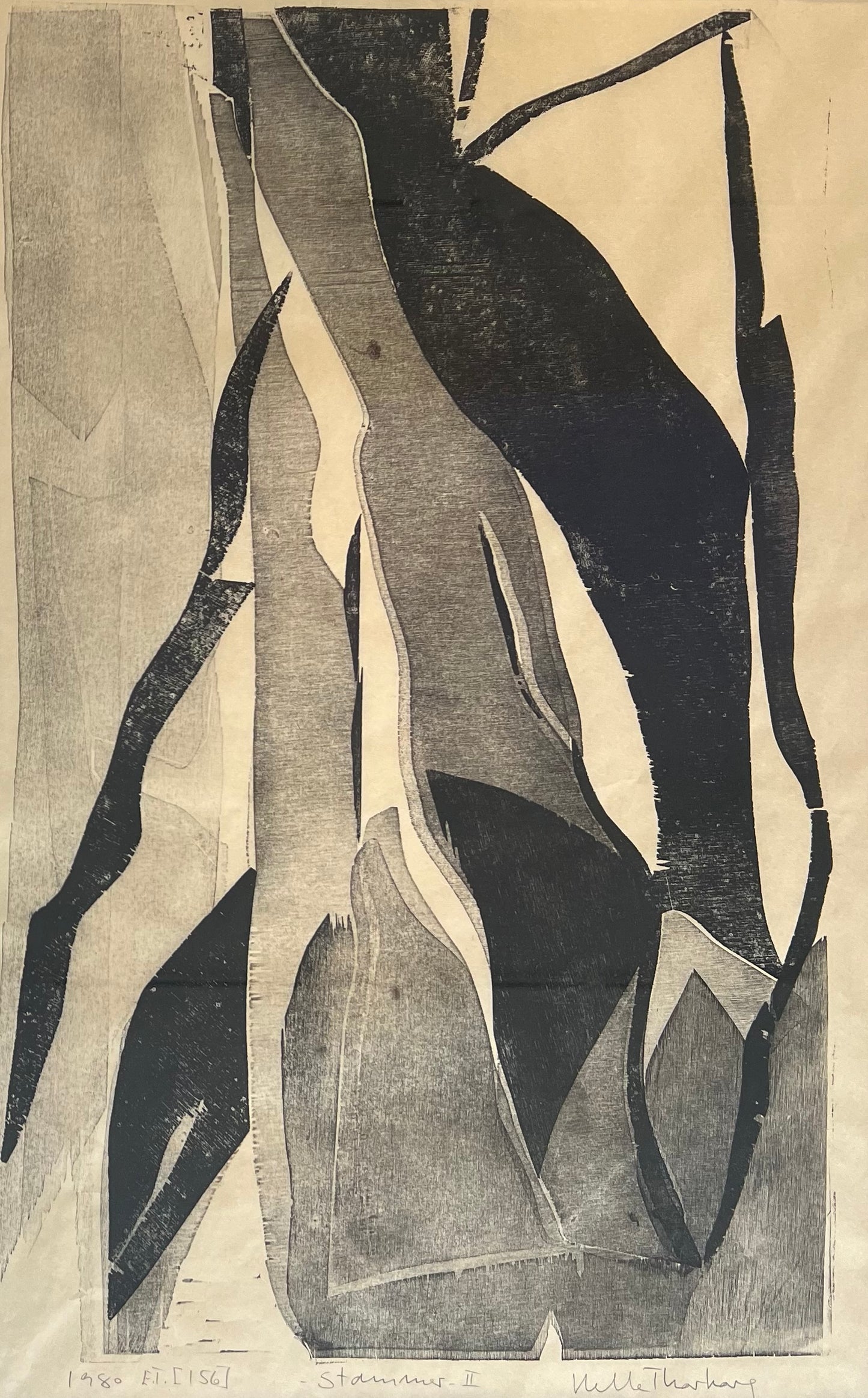 Helle Thorborg. “Stammer II”, 1980