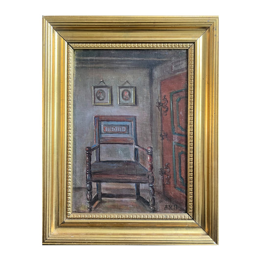 Ane Marie Hansen. Interieur, 1920