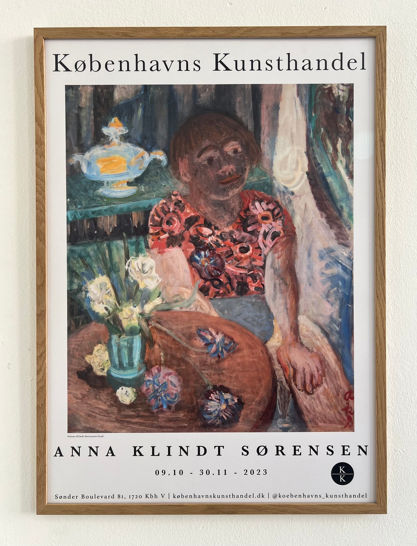 Anna Klindt Sørensen. Exhibition poster, 2023