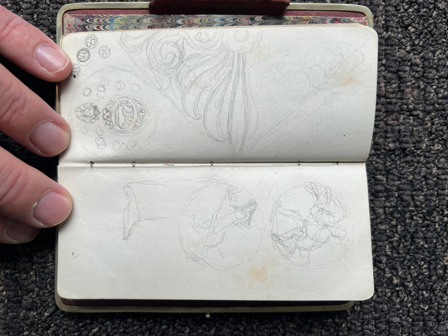 Niels Skovgaard. Sketchbook