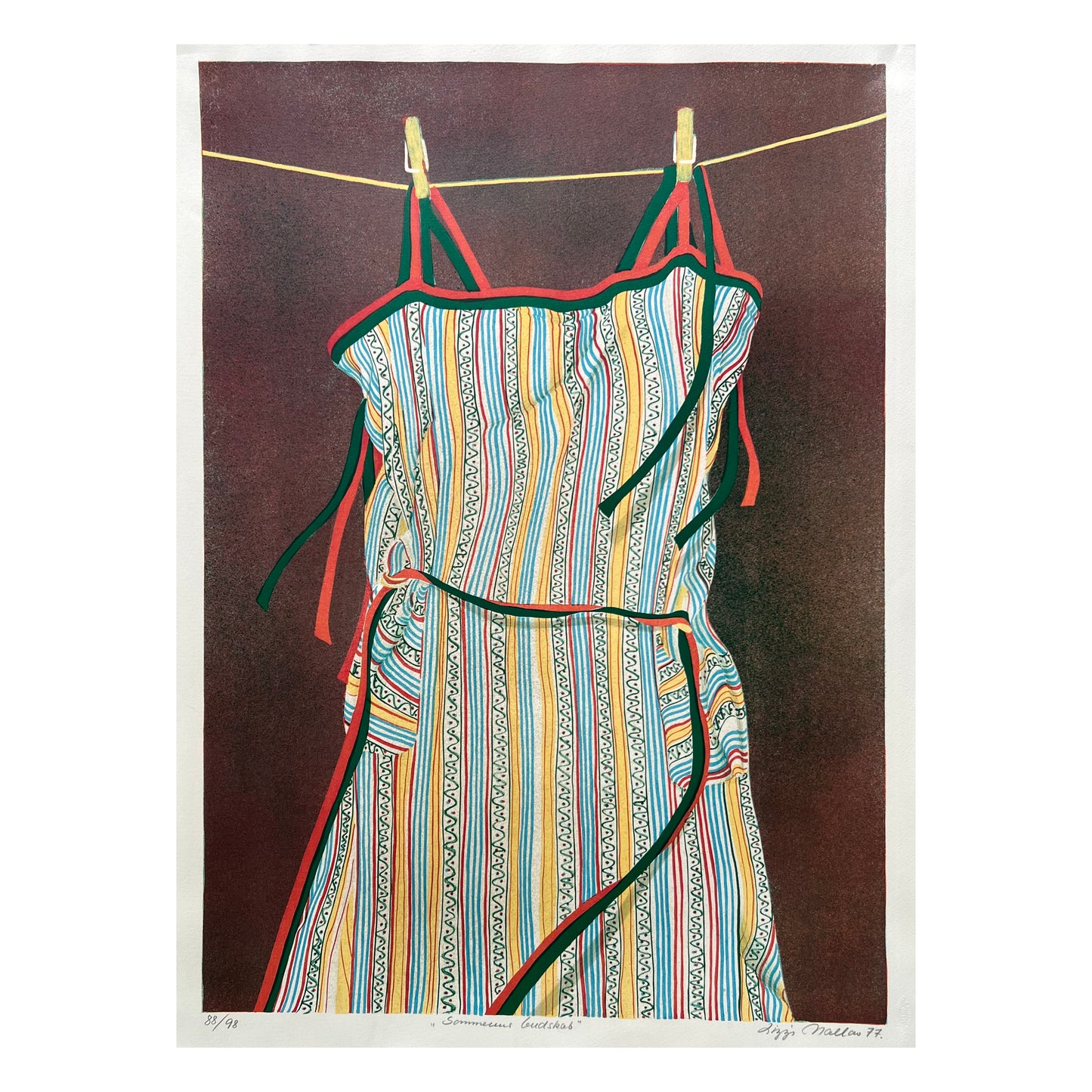 Lizzi Mallow. “Sommerens budskab”, 1977