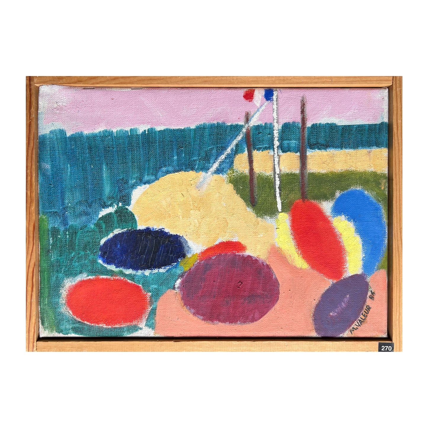Mogens Valeur. Beach scenery