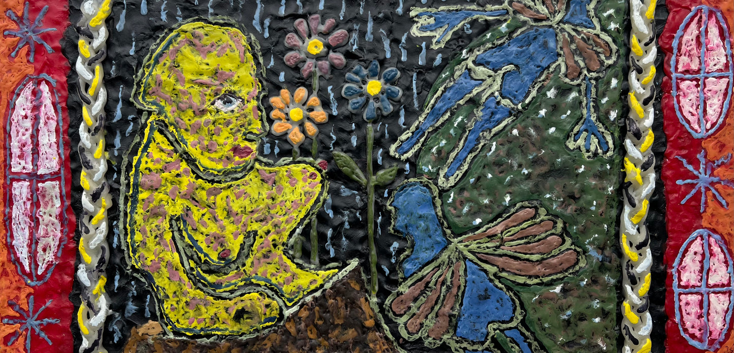 Mette Rasmussen. “Ser på engle”, 2025