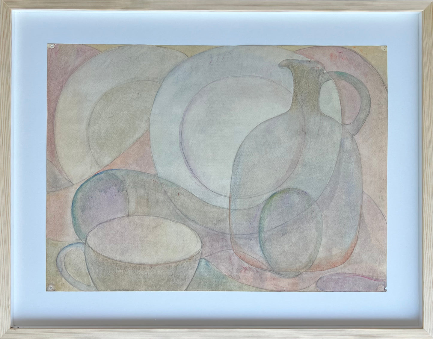 Elsa Nielsen. Bottles and plates