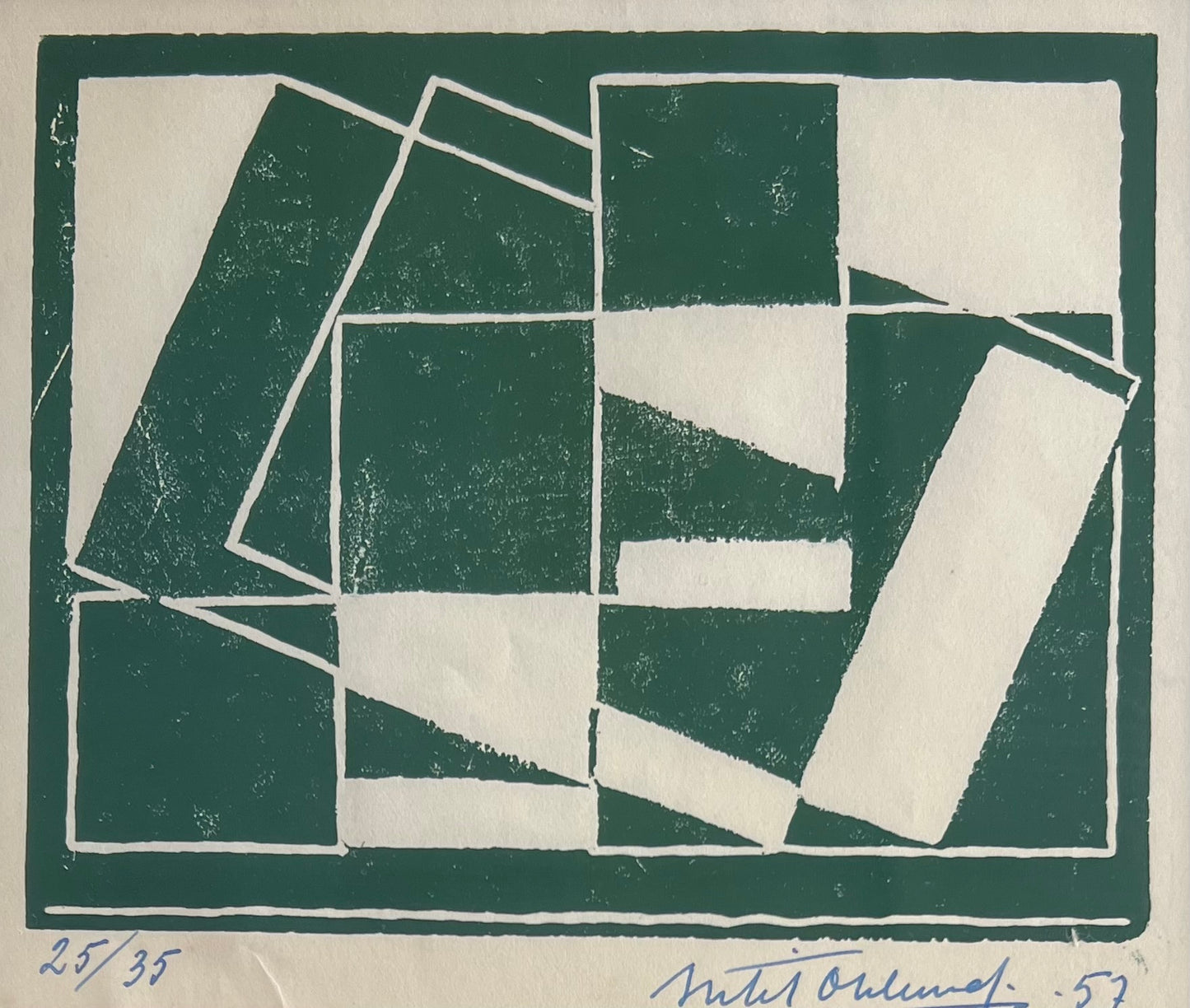 Bertil Öhlund. Composition, 1957