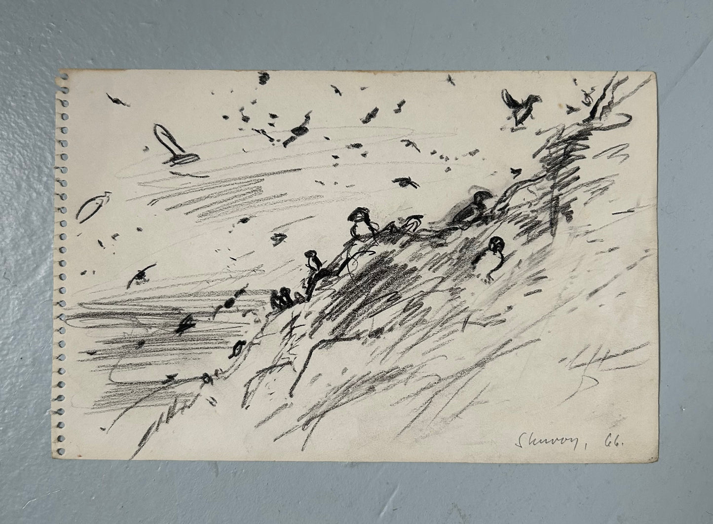 John Olsen. ”Skuvoy”, 1966