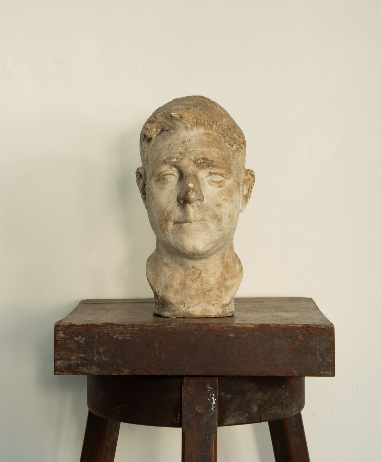 Henry Luckow-Nielsen. Portrait buste of a man