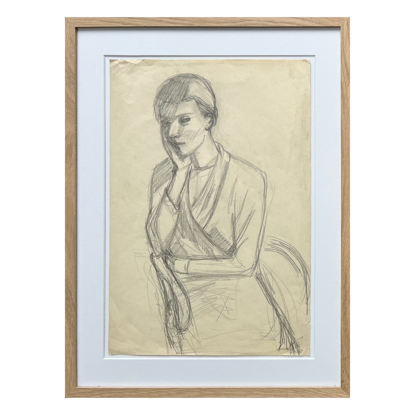 Elisabeth Karlinsky. The artists selfportrait, 1932
