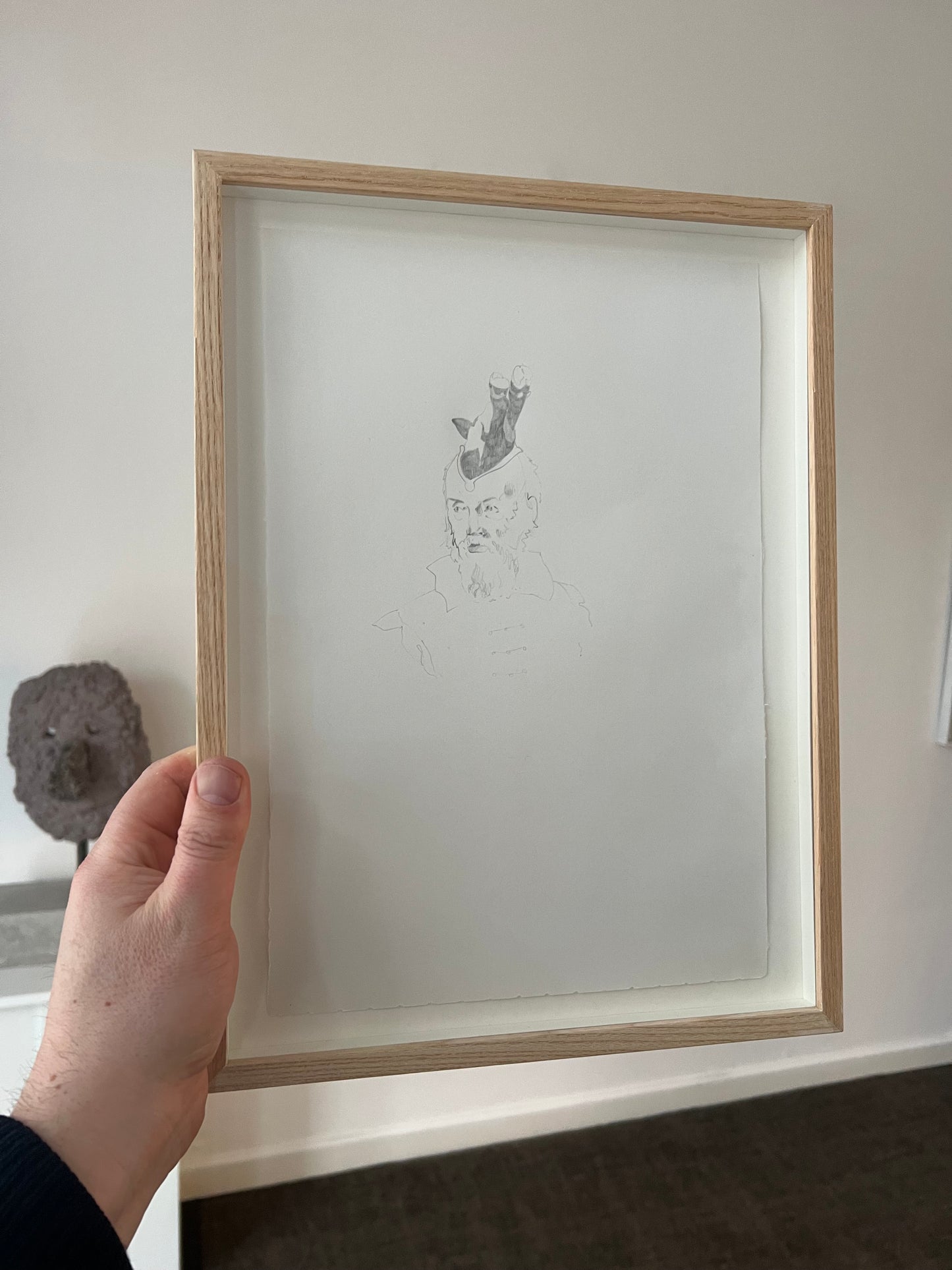 Marie Kølbæk Iversen. “Galileo, den Hvide Ko”, 2018