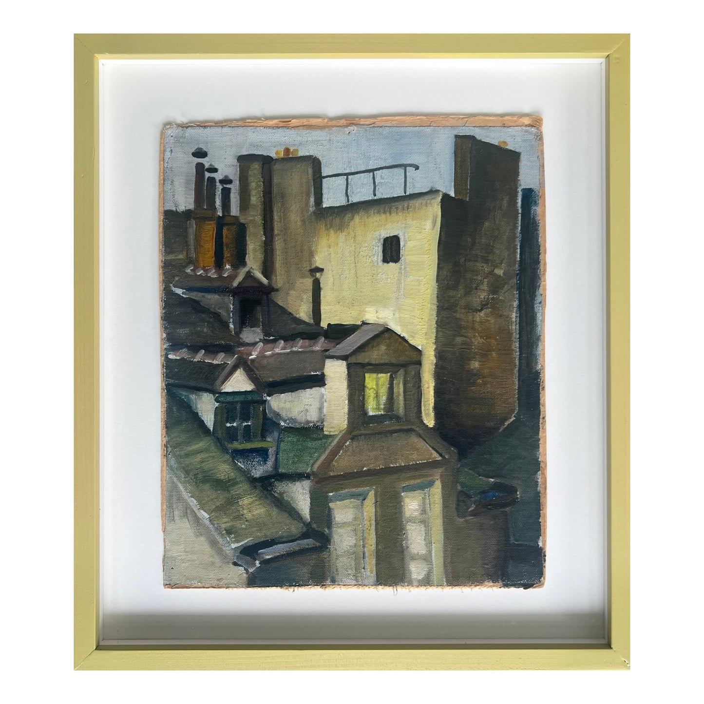 Rita Kernn-Larsen. Paris rooftops, ca. 1930