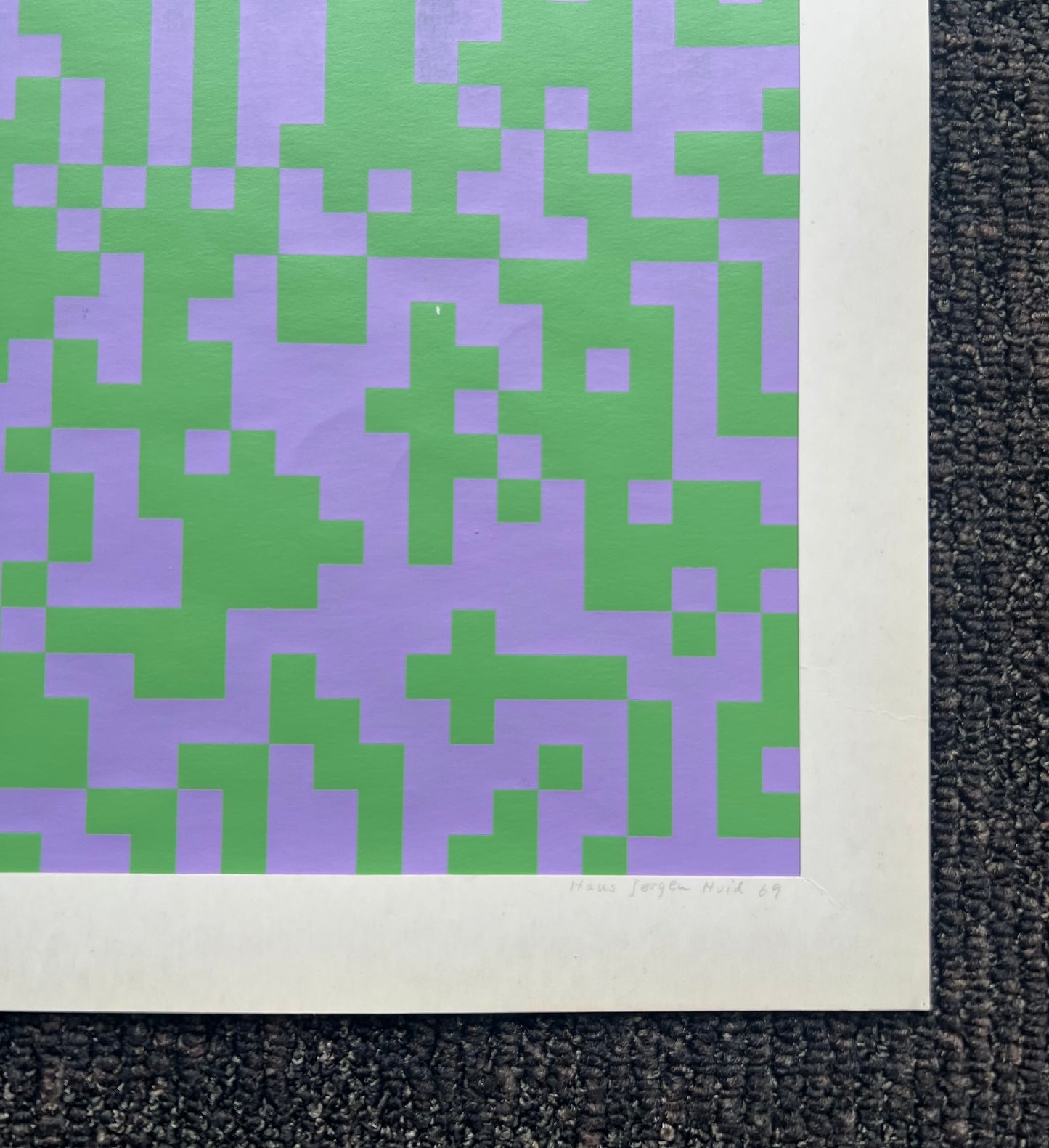 Hans Jørgen Hvid. Composition, 1969