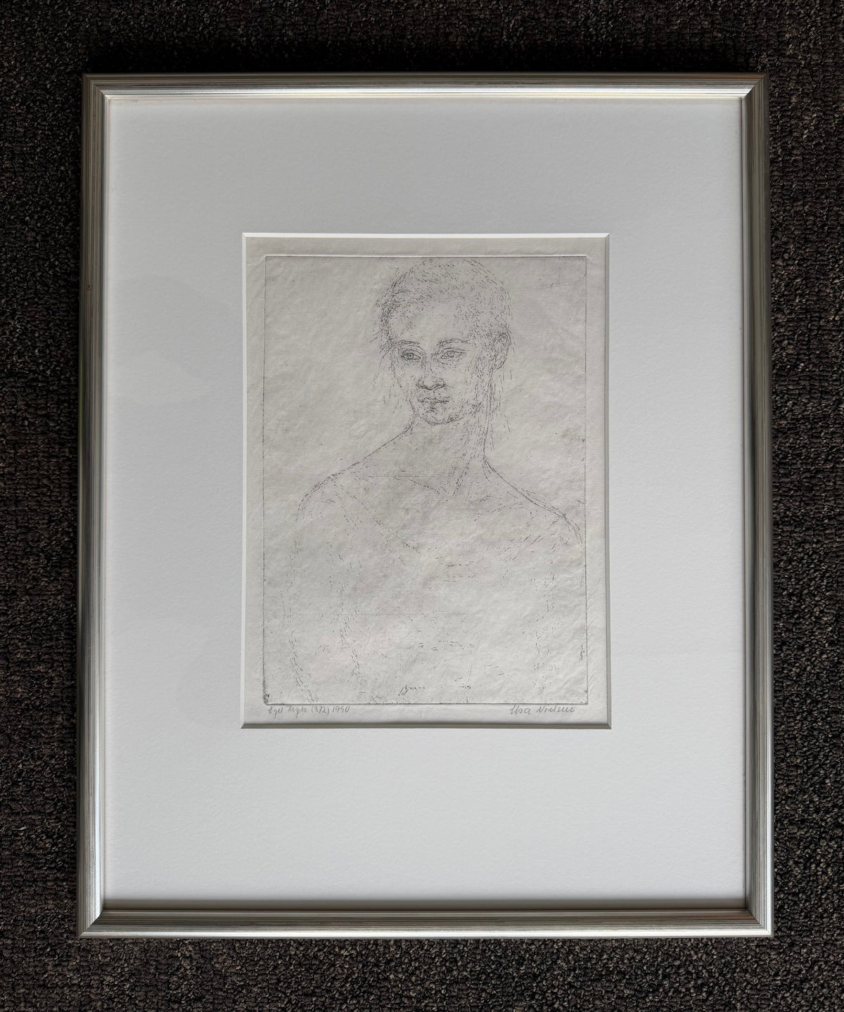 Elsa Nielsen. Portrait, 1990