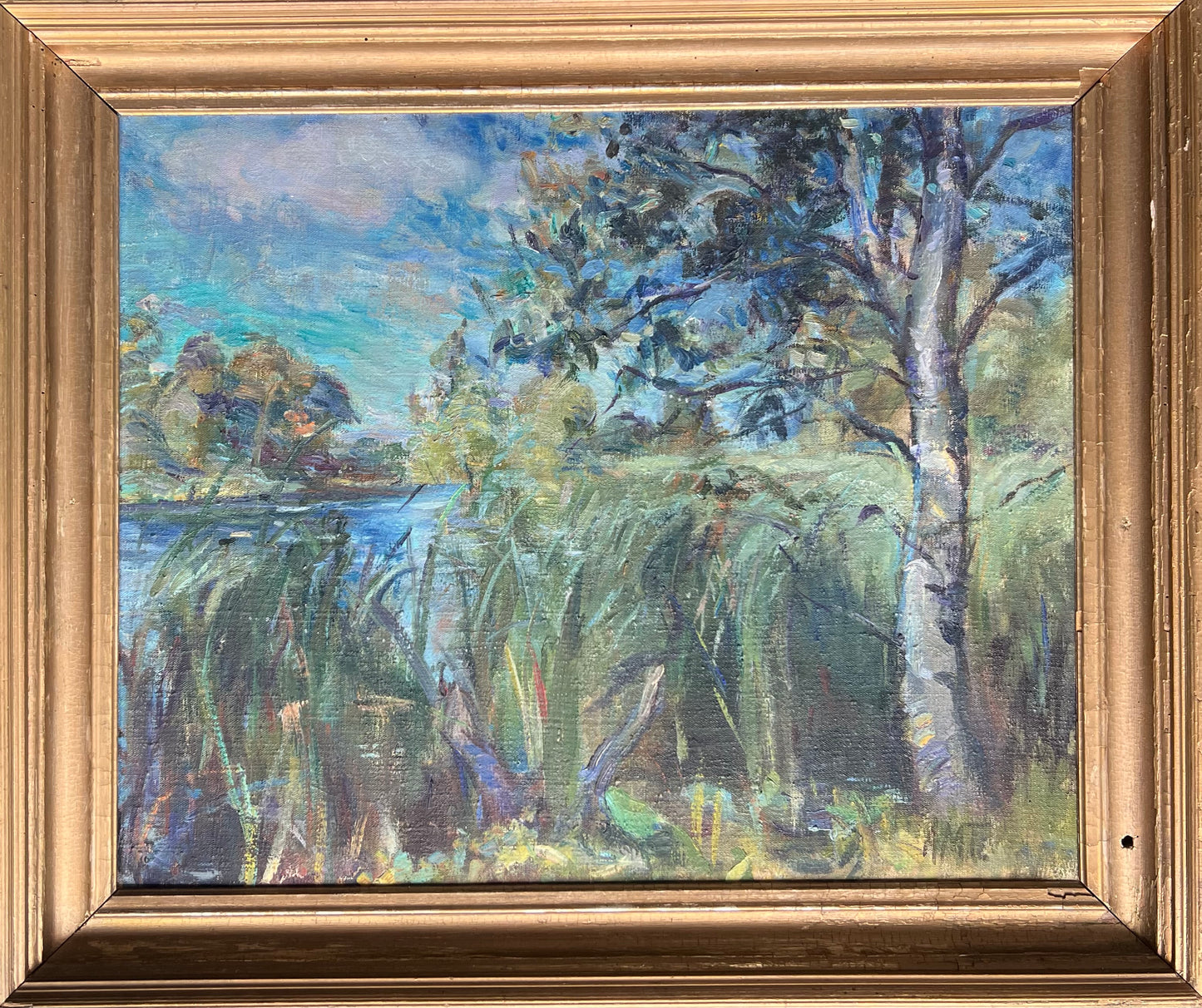 Anne Marie Telmányi. “Abboresøen, Møns Klint”