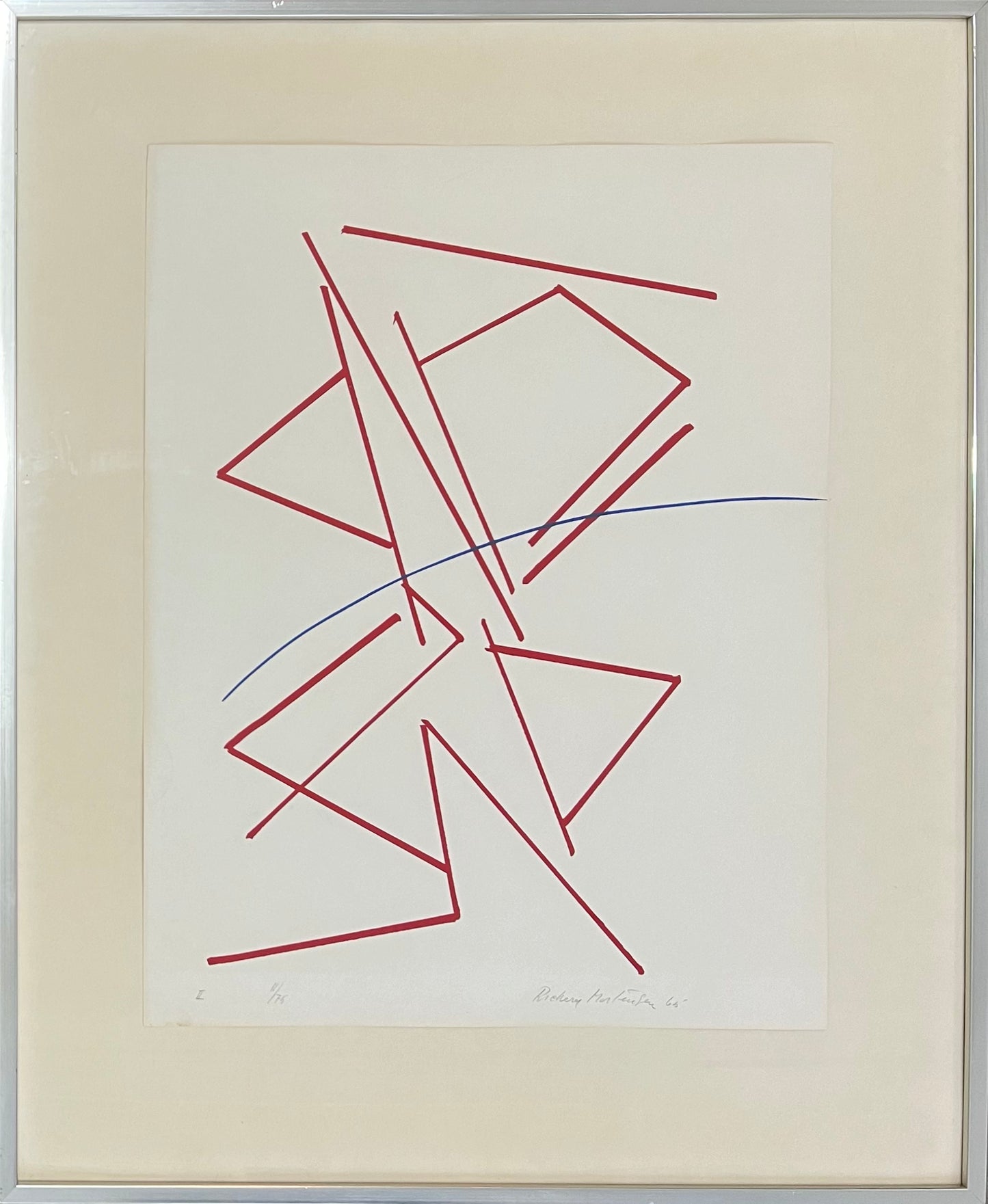 Richard Mortensen. Composition, 1965