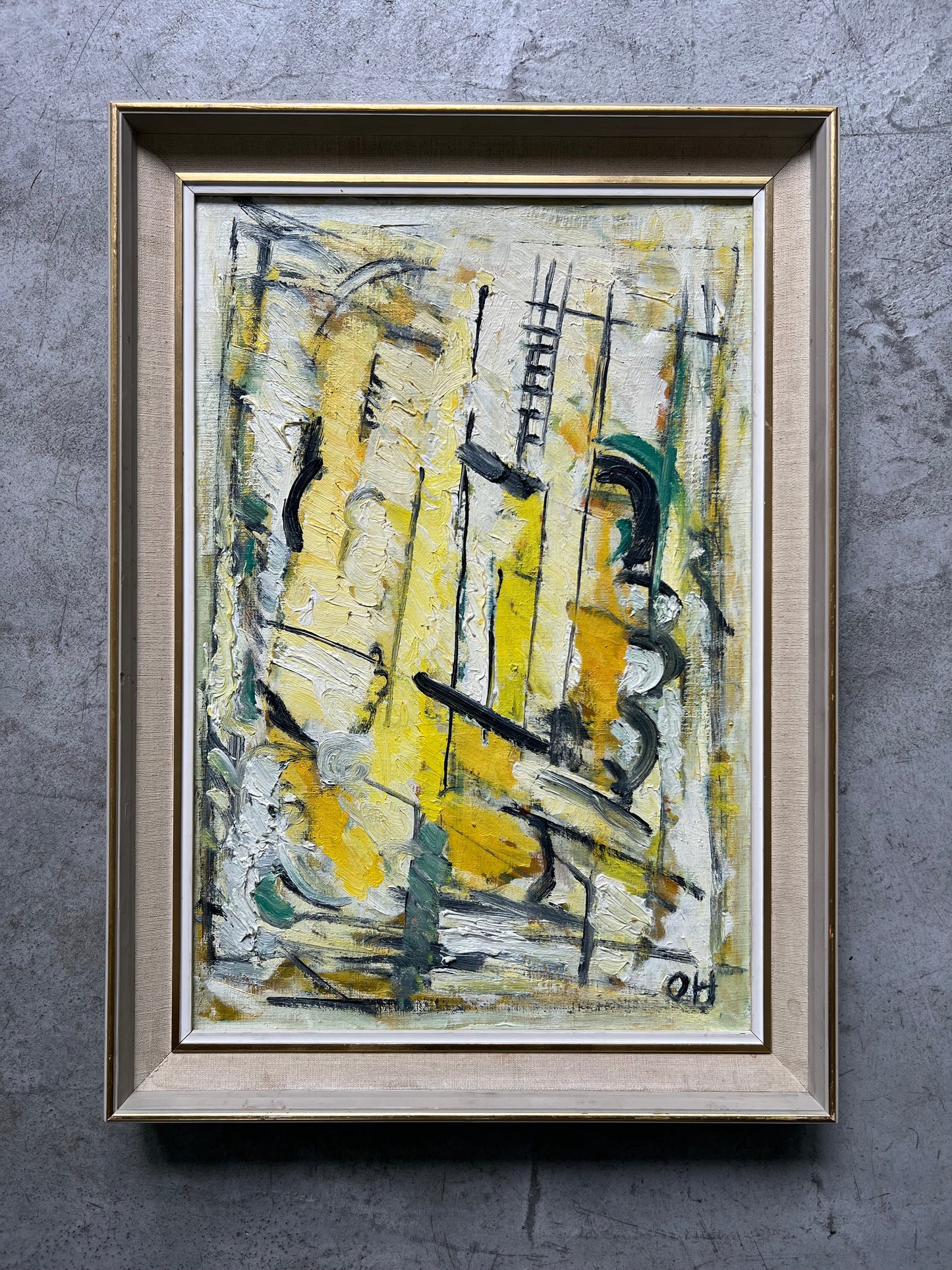 Osmund Hansen. “Lysvirkninger”, 1964