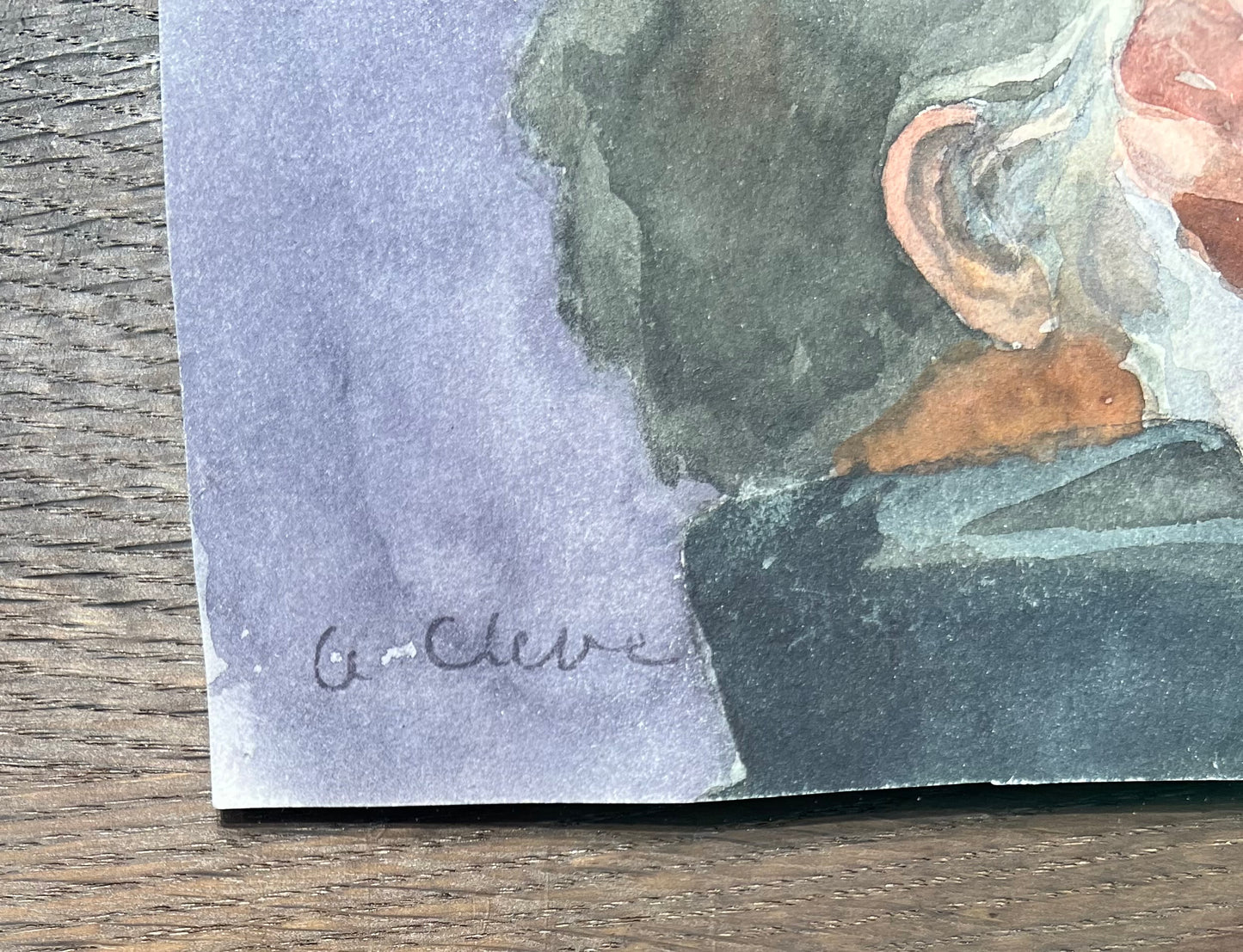Agnes Cleve. Portrait of Per Teodor Cleve