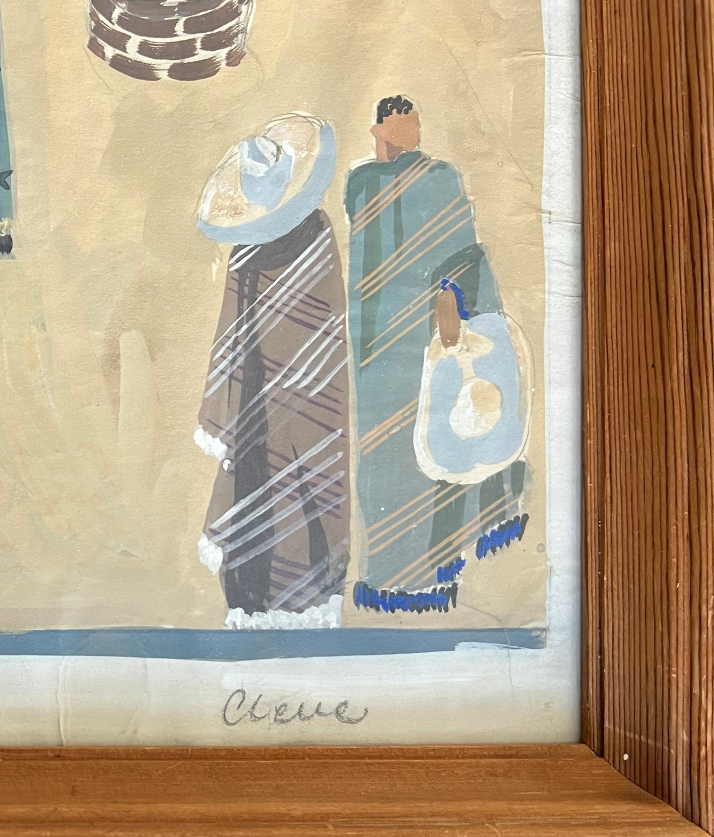 Agnes Cleve. Sketch for a scenography