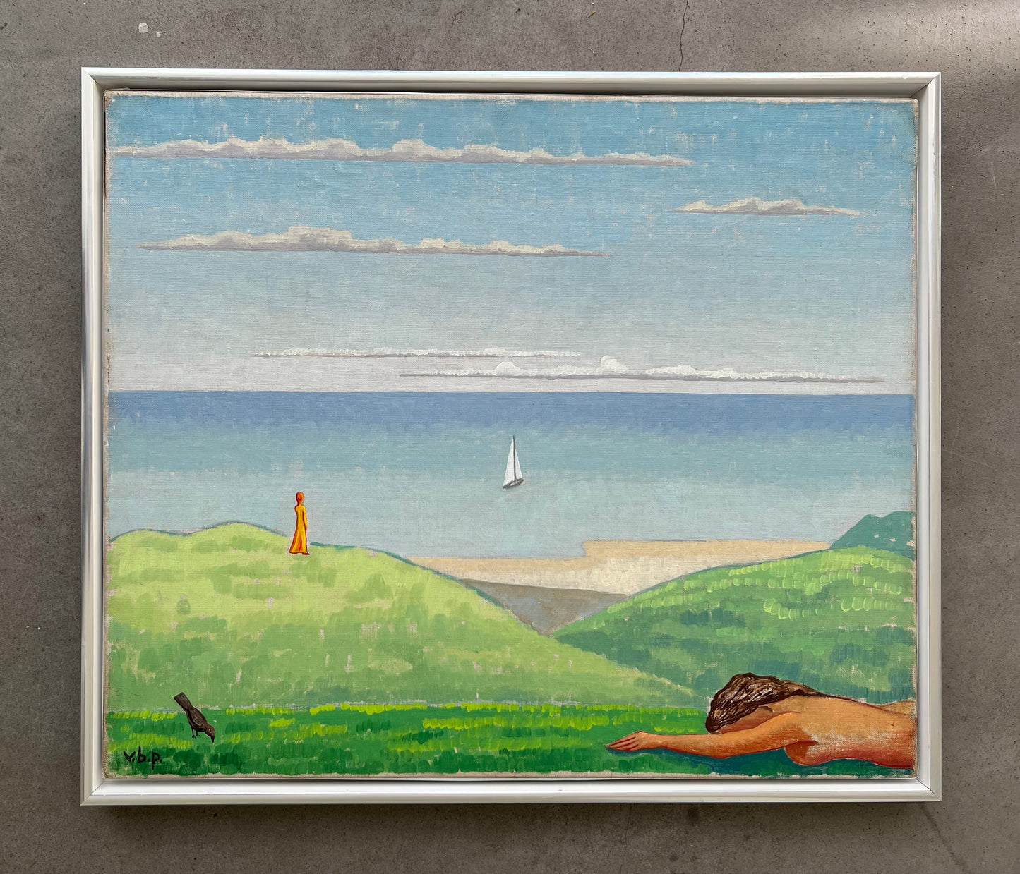 Vilhelm Bjerke Petersen. Surreal landscape