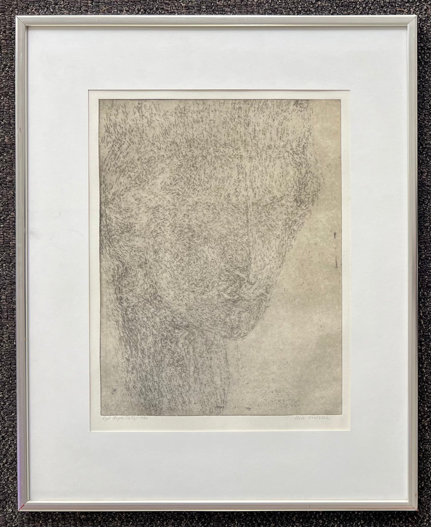 Elsa Nielsen. Portrait, 1986