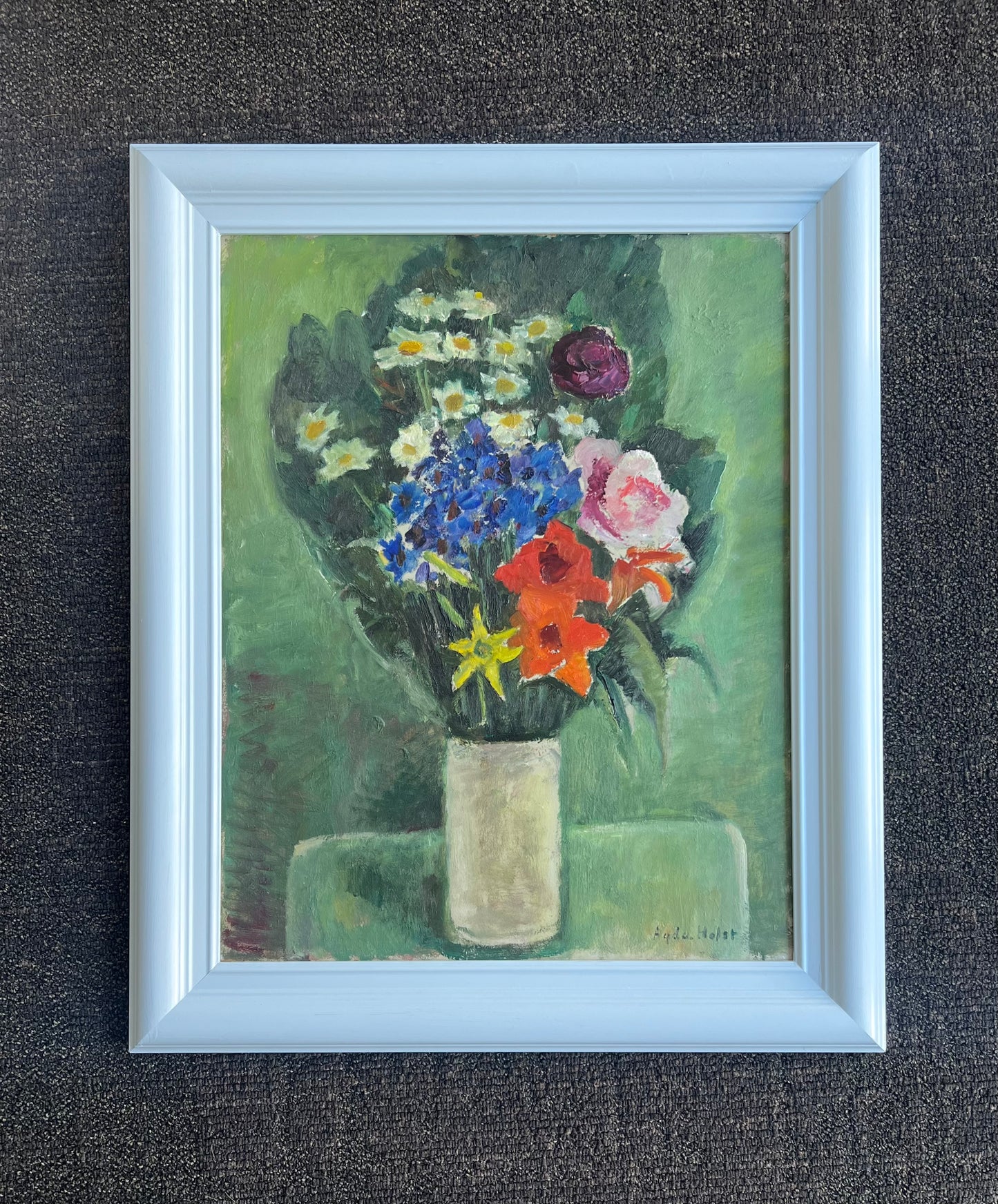 Agda Holst. Flowers
