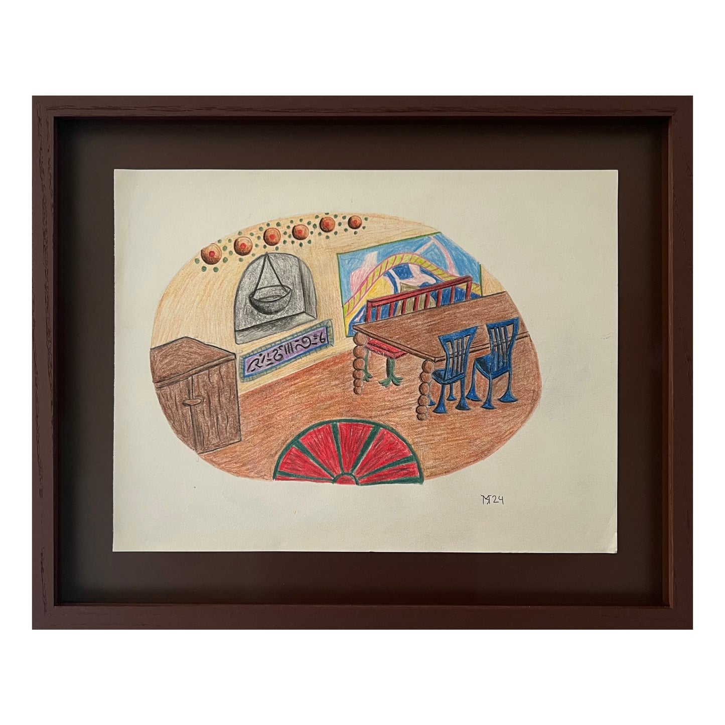 Mette Rasmussen. “Kunstnerhjem I”, 2024