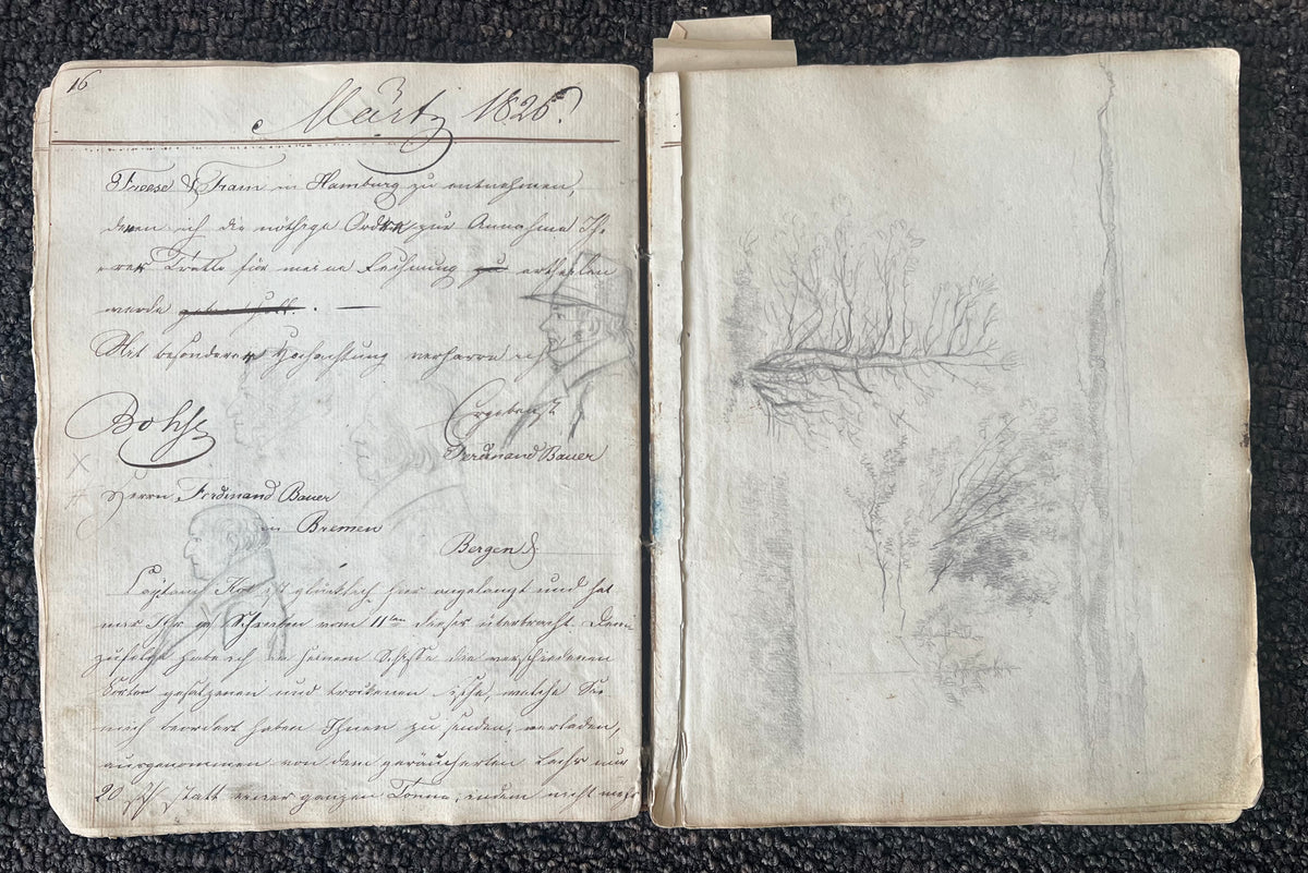 P. C. Skovgaard. Sketchbook, 1830/40’s
