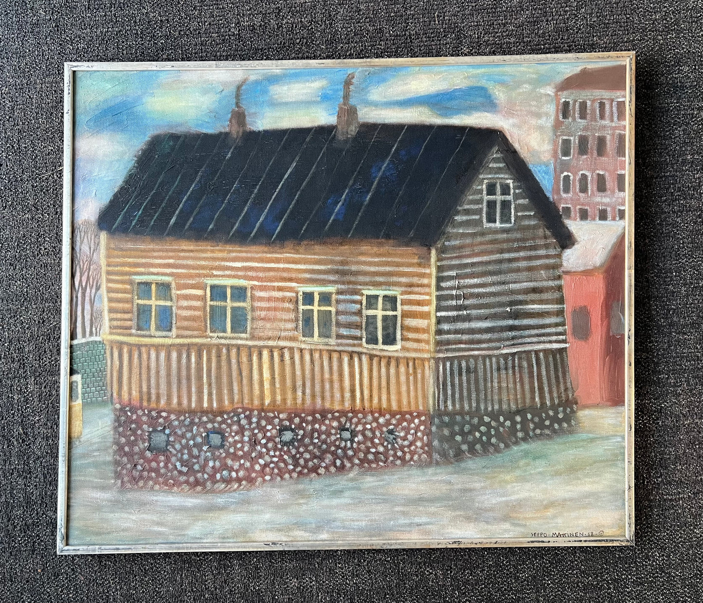 Seppo Mattinen. “Gult hus”, 1968