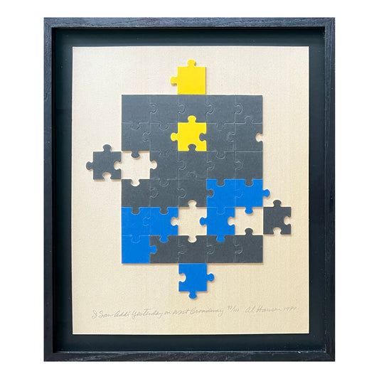 Al Hansen. “I saw Addi yesterday on West Broadway”, 1979