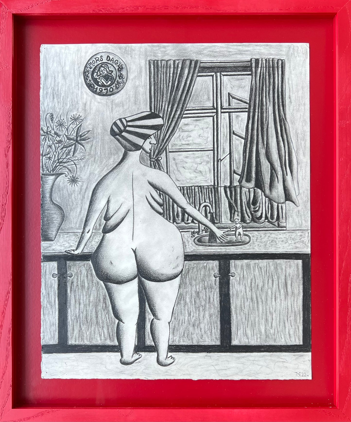 Mette Rasmussen. “Vaskedag”, 2022