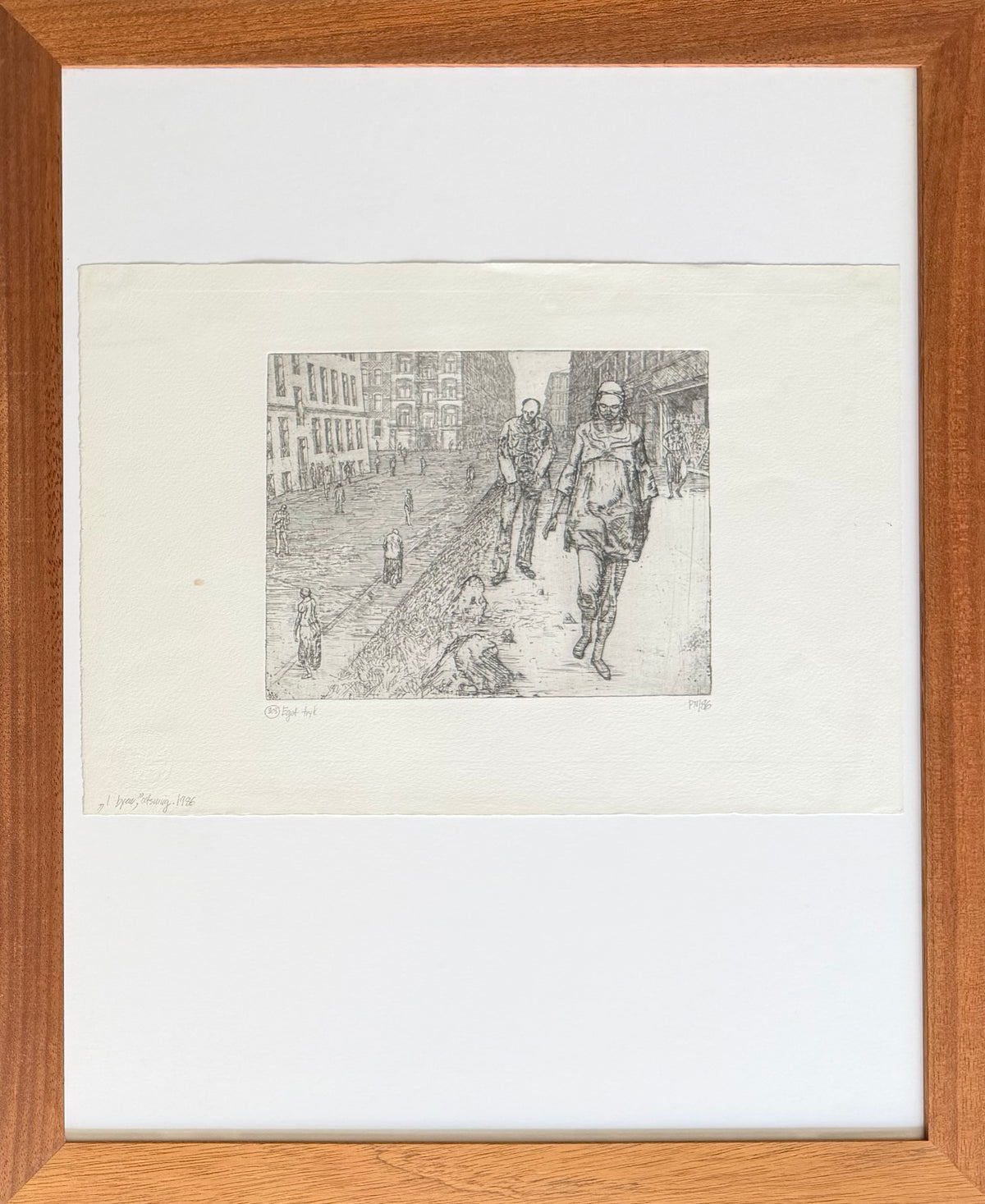 Palle Nielsen. “I byen”, 1986