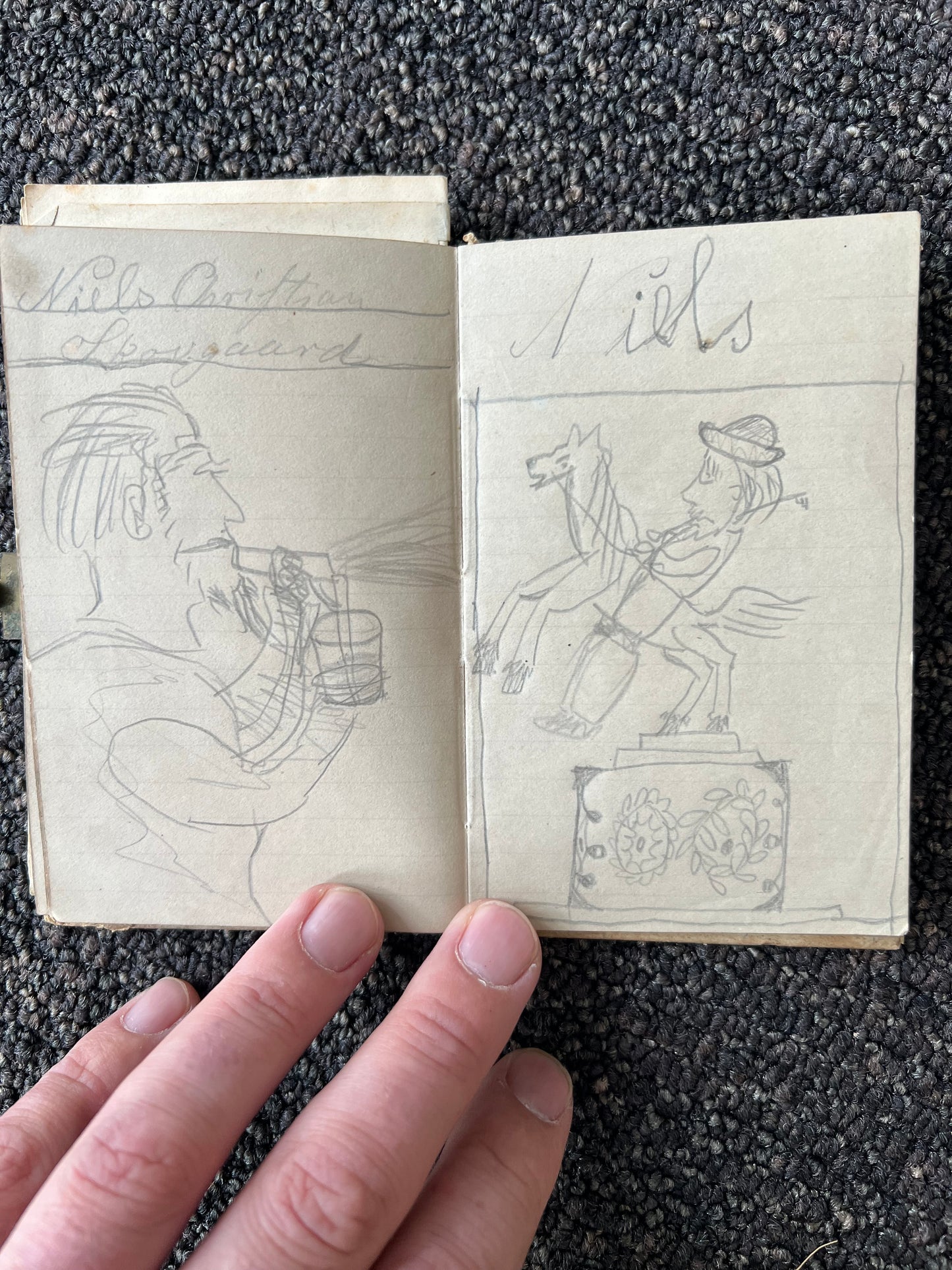 Niels Skovgaard. Sketchbook