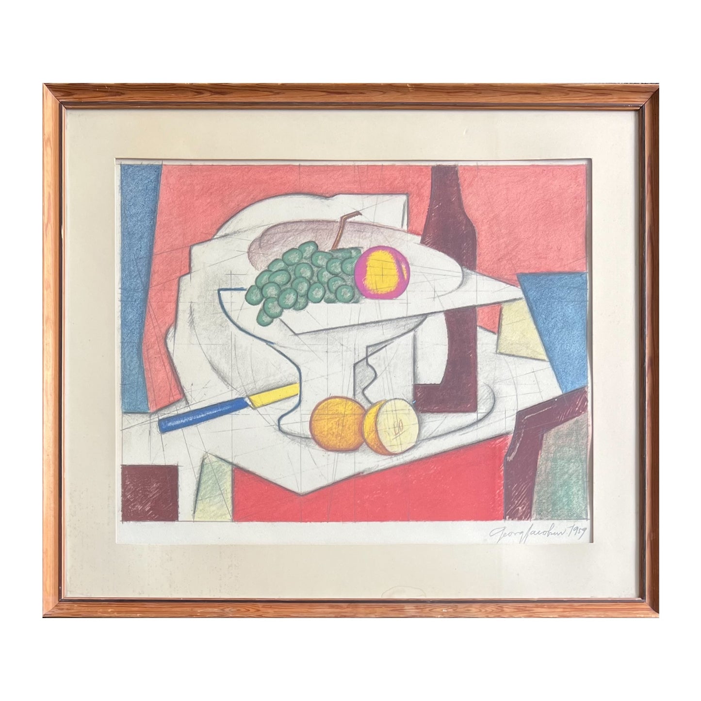 Georg Jacobsen. Still life, 1959