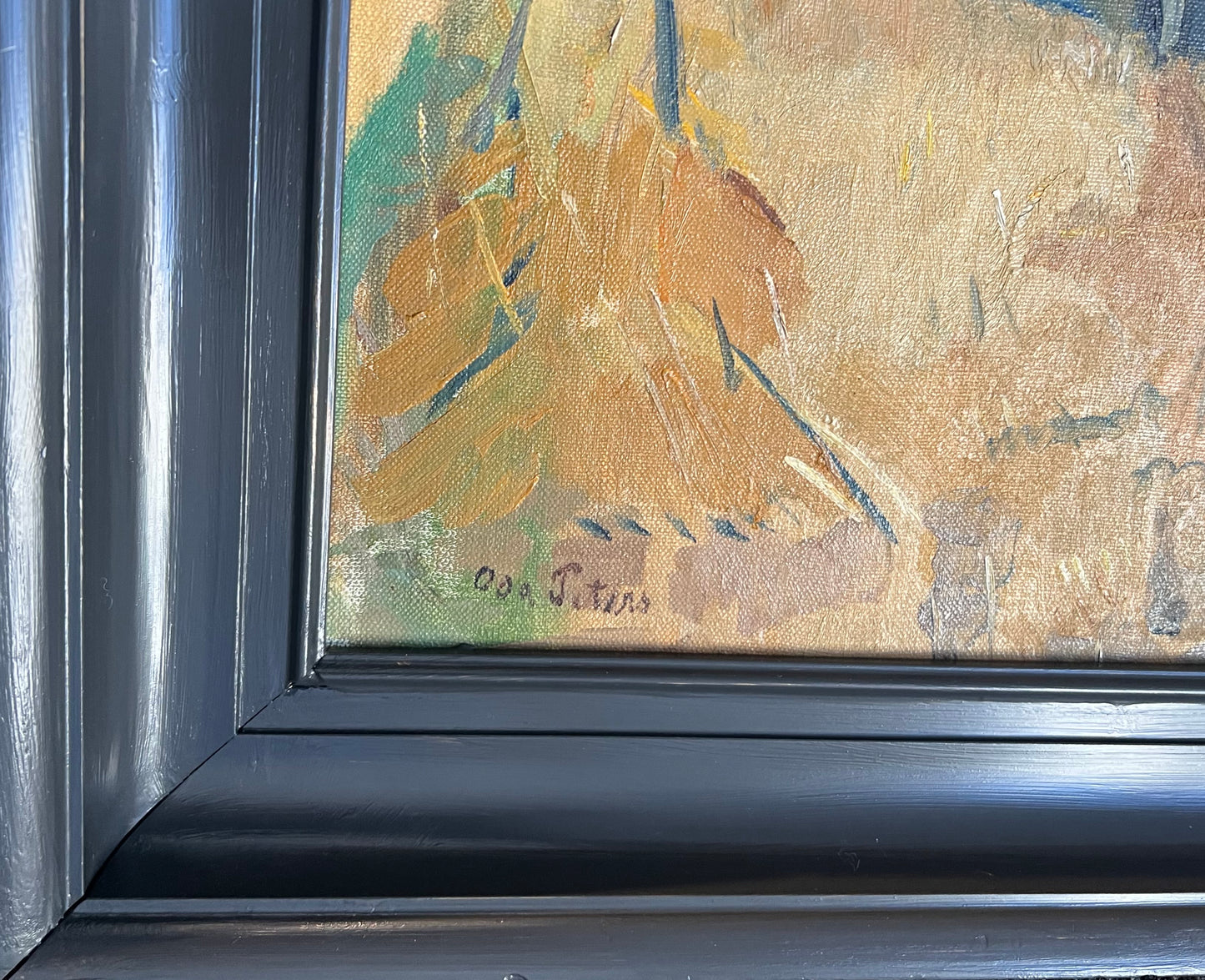 Oda Peters. Harvest scenery, 1920/30’s