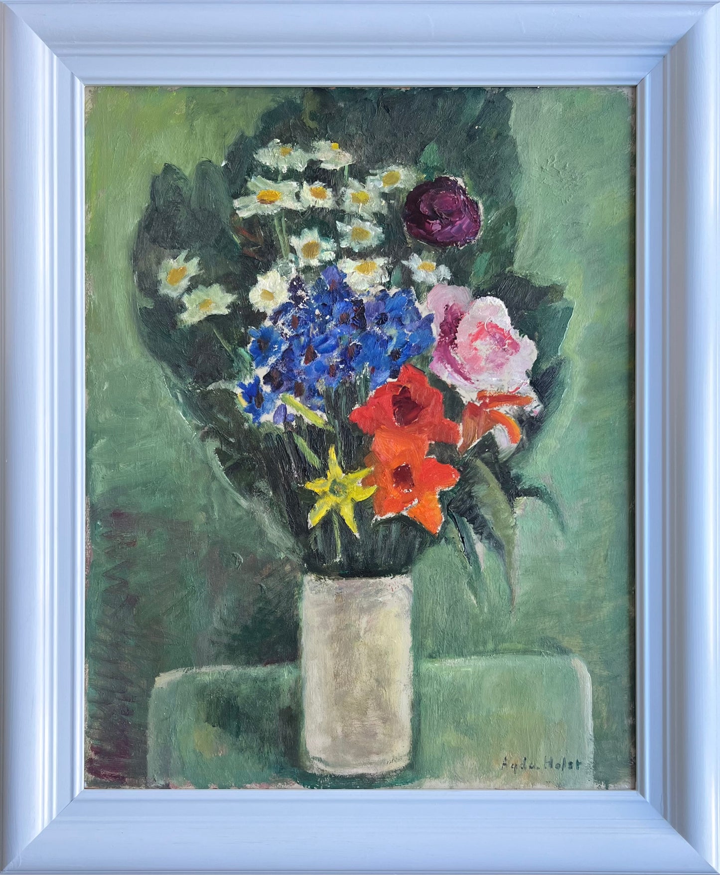 Agda Holst. Flowers