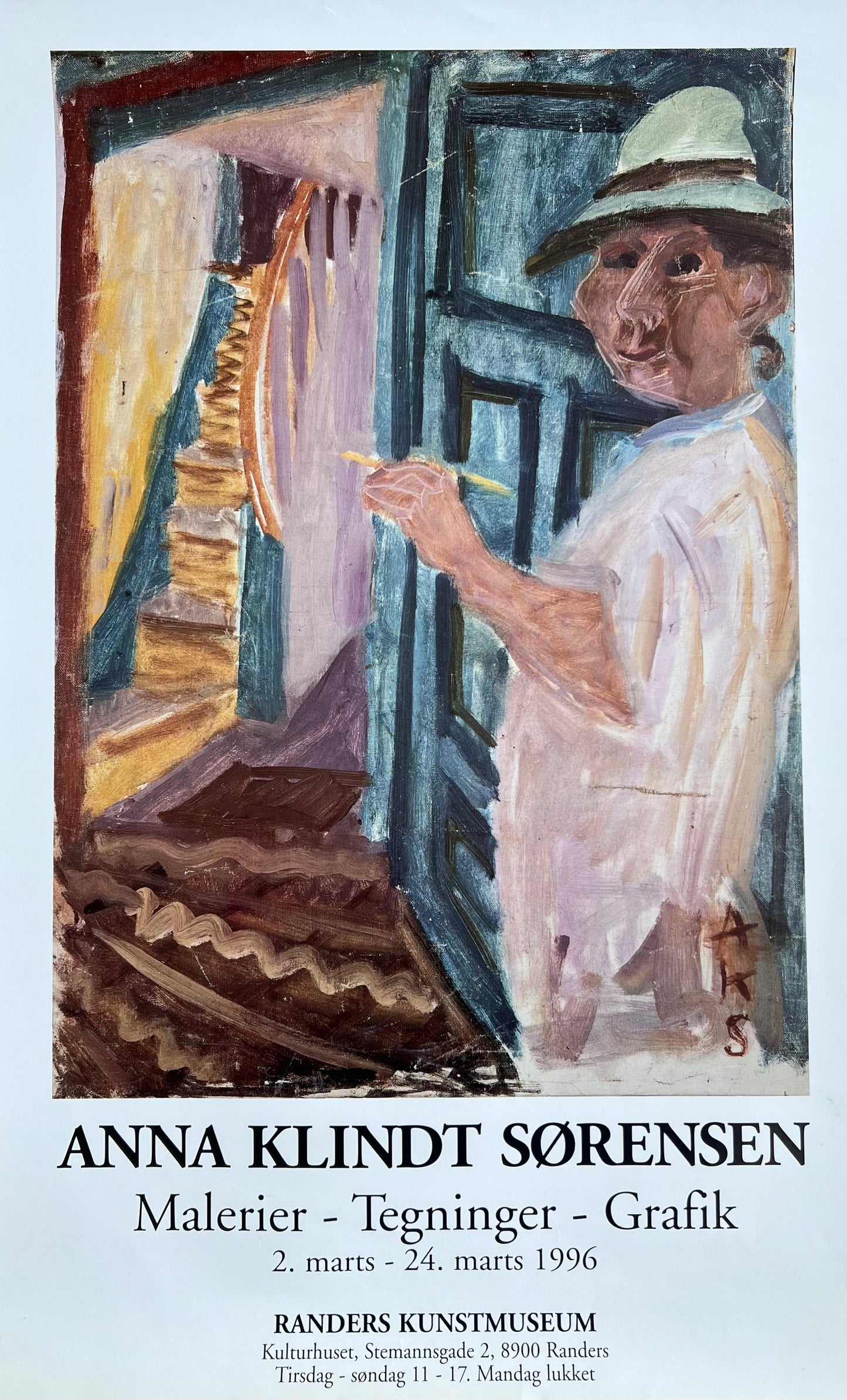 Anna Klindt Sørensen. Exhibition poster