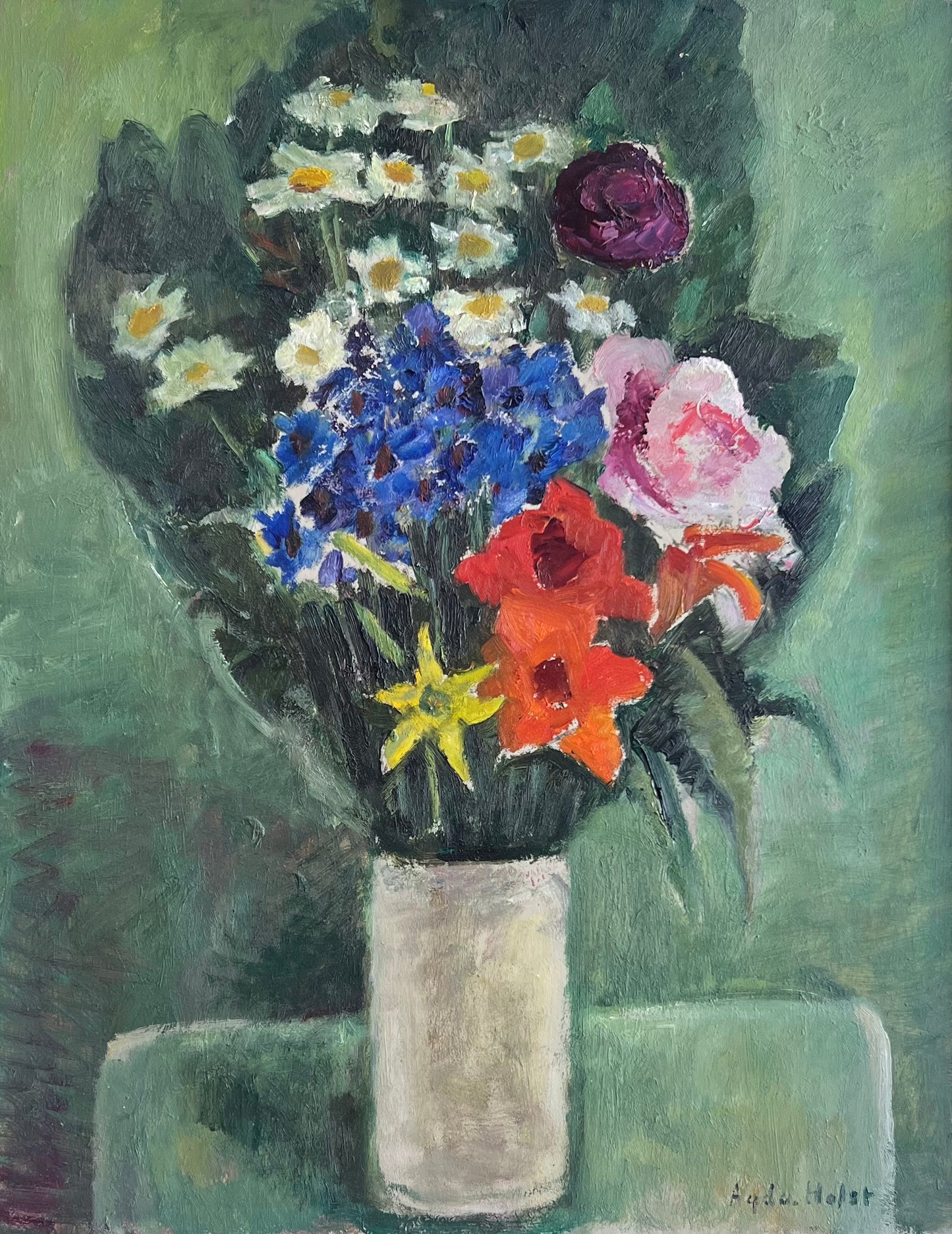 Agda Holst. Flowers