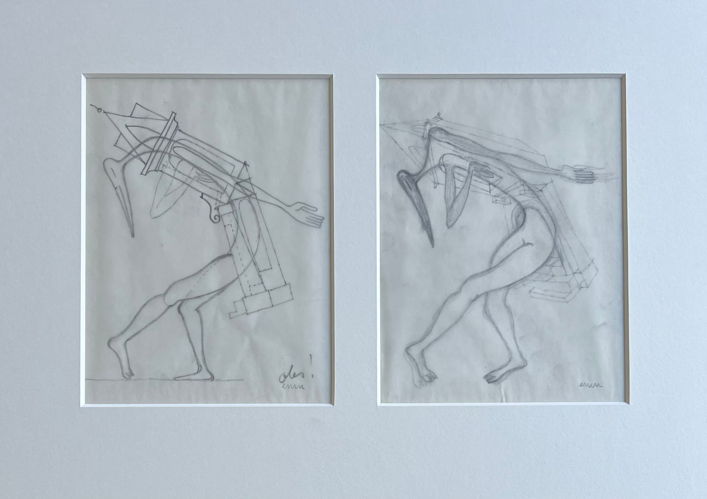 Egon Møller-Nielsen. “Bizarr balett”, 1956