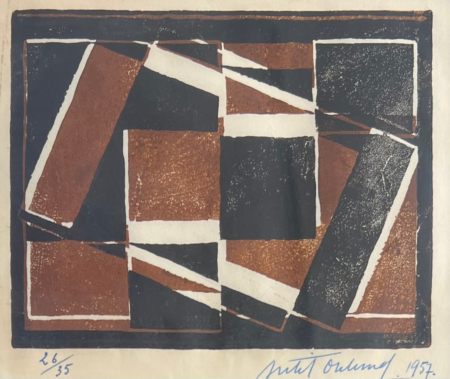 Bertil Öhlund. Composition, 1957