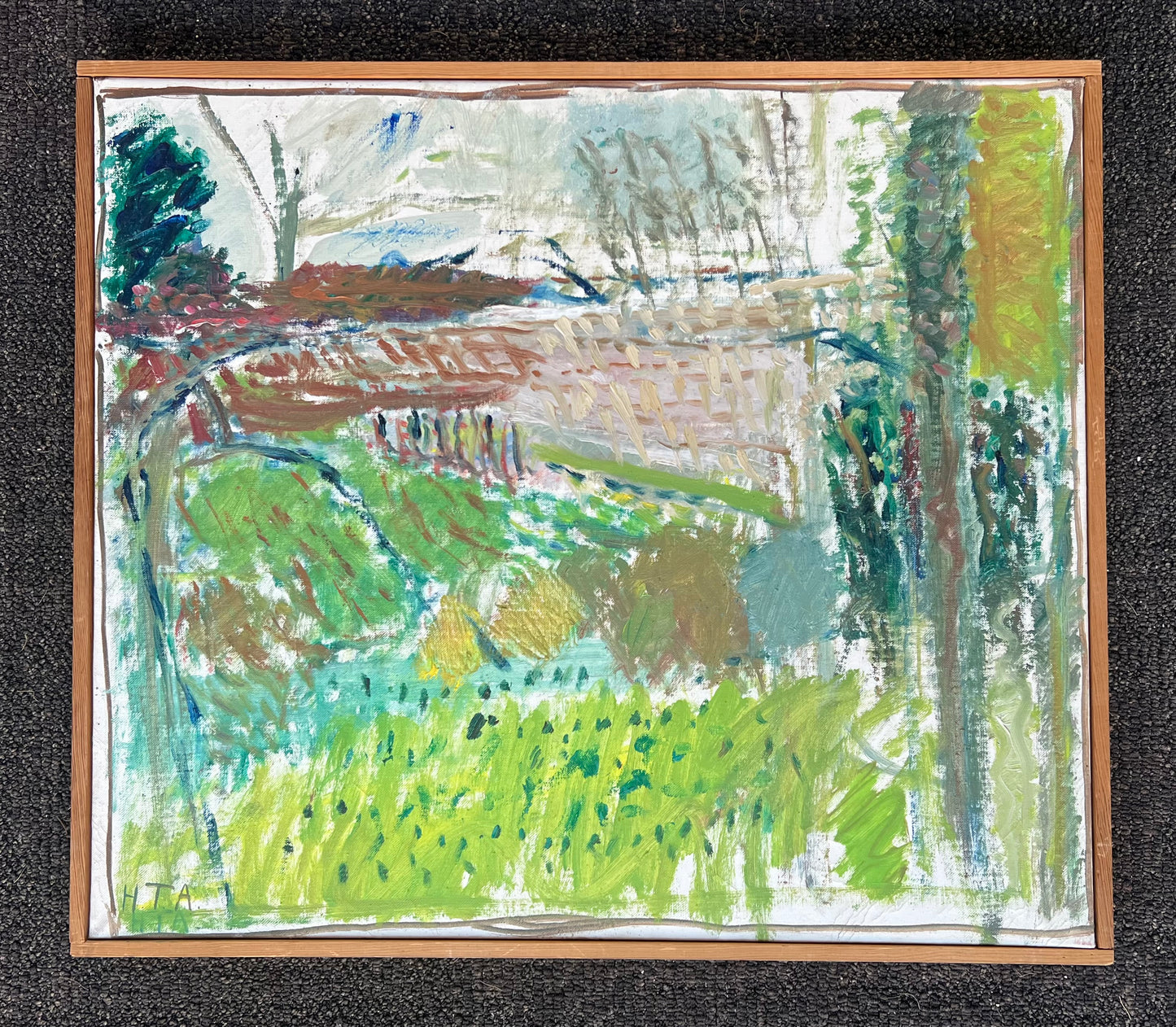 Hanne Torpe Alkærsig. Landscape, 1975