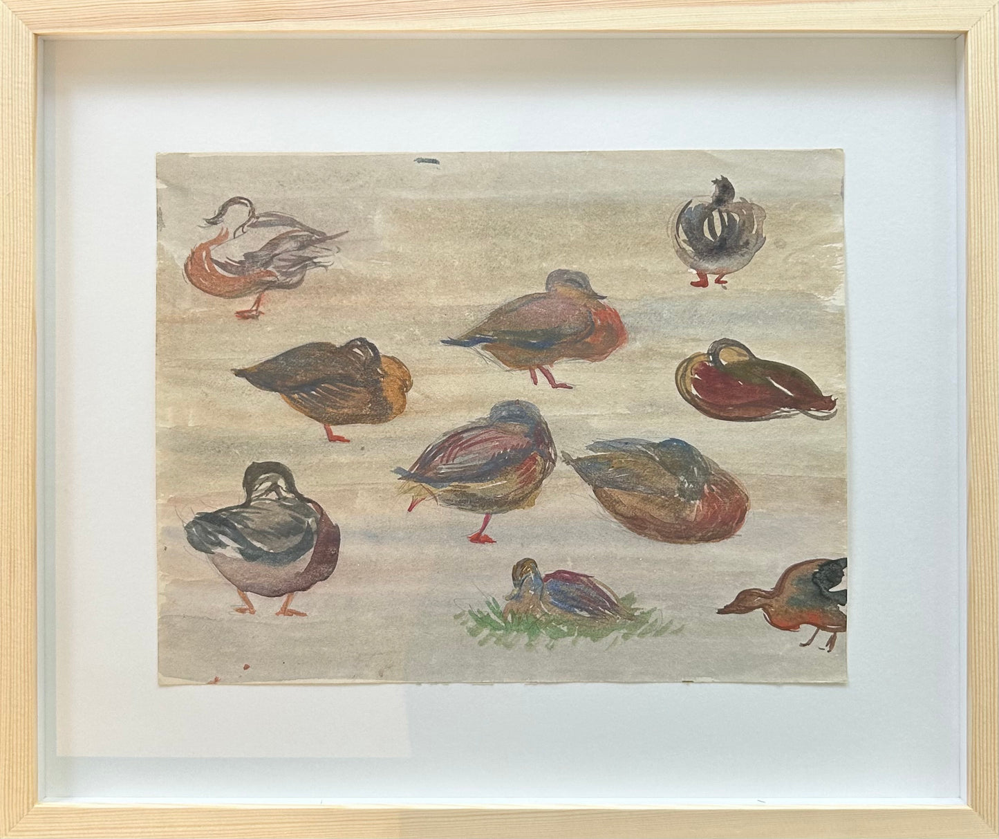 Elsa Nielsen. Ducks, ca 1950