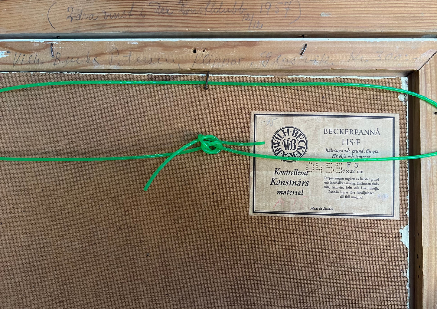 Vilhelm Bjerke-Petersen. “Klippor, Glassvik”, 1956