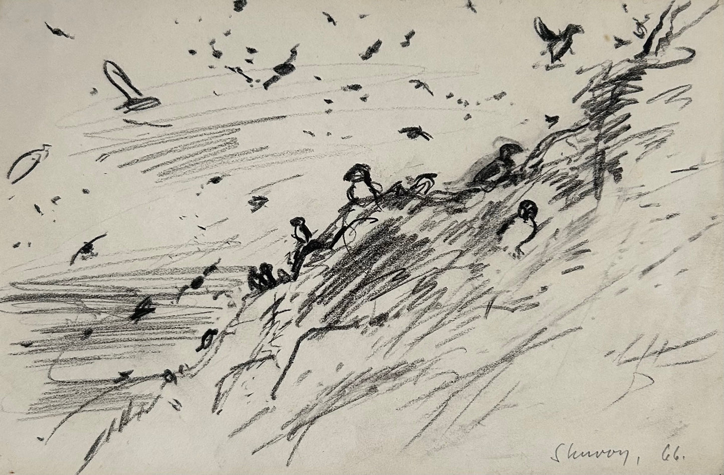 John Olsen. ”Skuvoy”, 1966