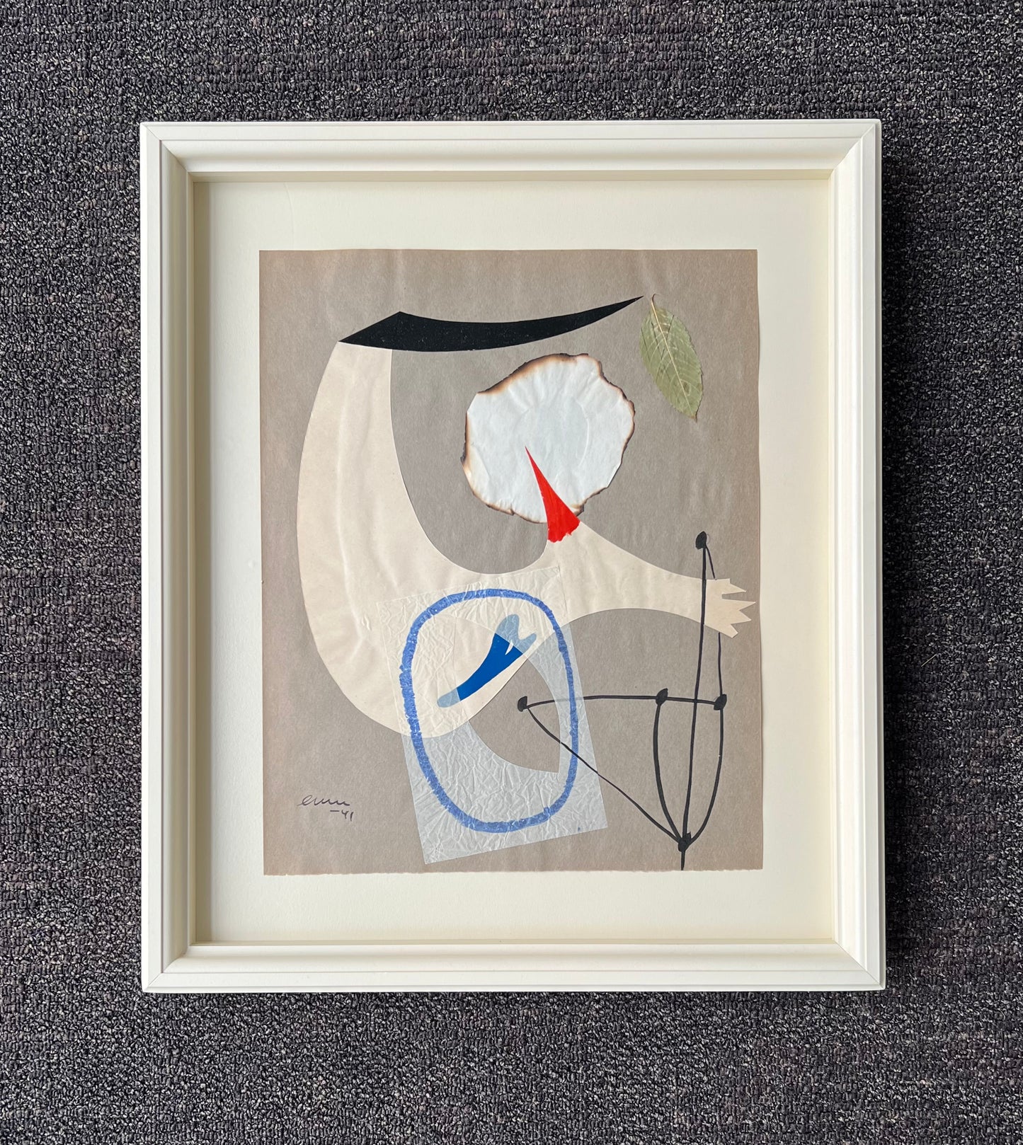 Egon Møller-Nielsen. Collage, 1941