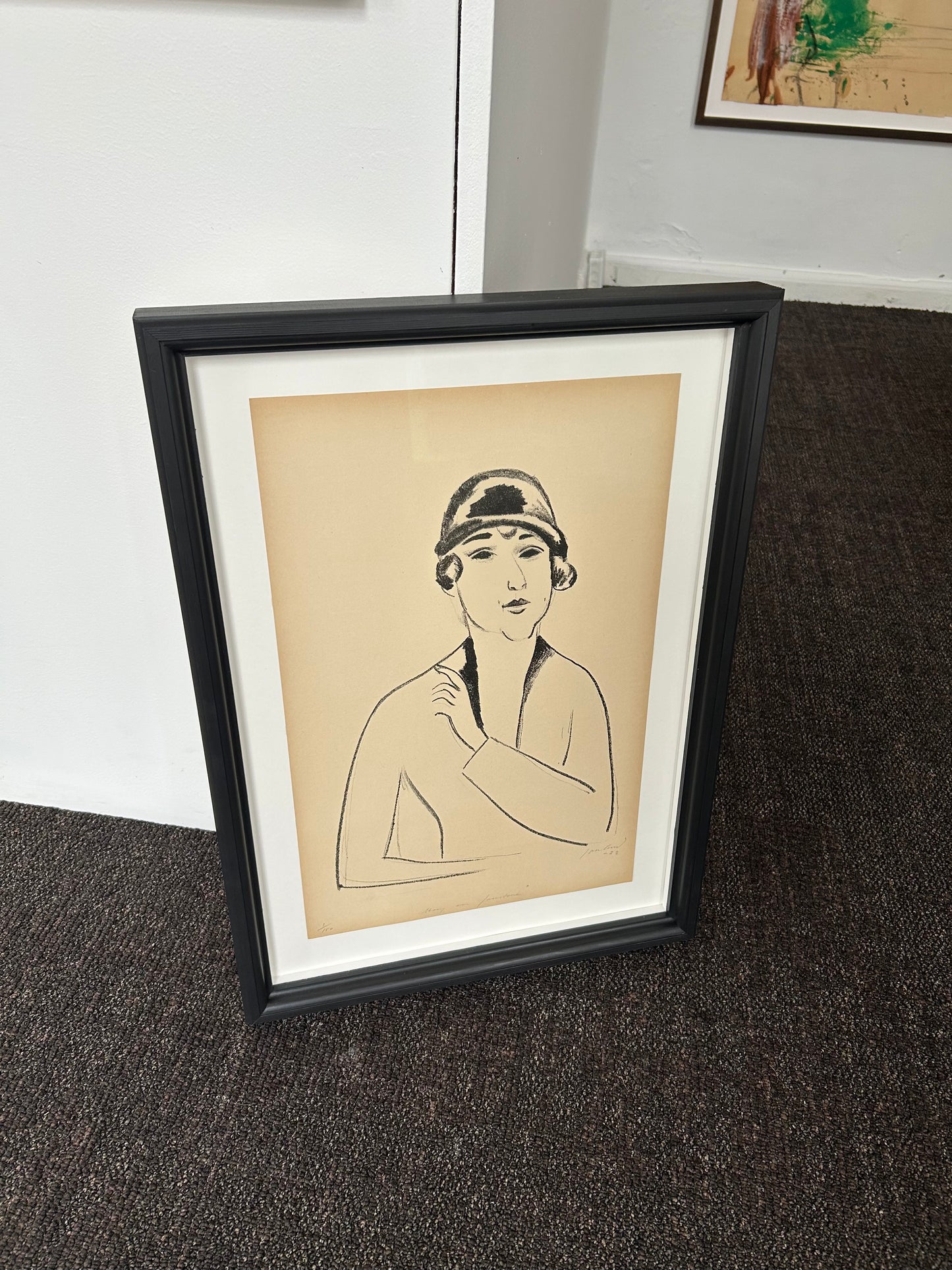 John Jon-And. Portrait of Mary Von Johnstone, 1922